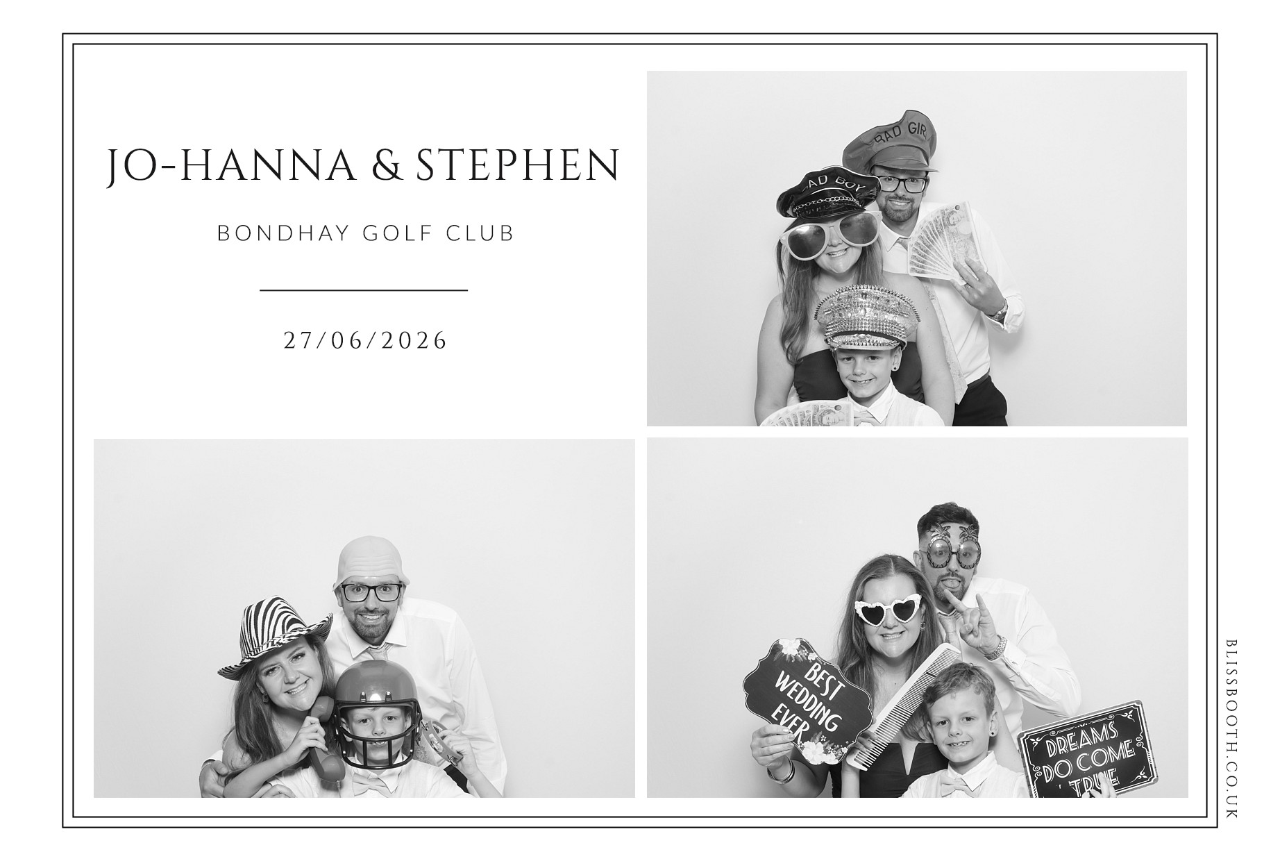 Jo-Hanna and Stephen | View more photos from the event at gallery.blissbooth.co.uk/u/BlissBooth/Jo-Hanna-and-Stephen