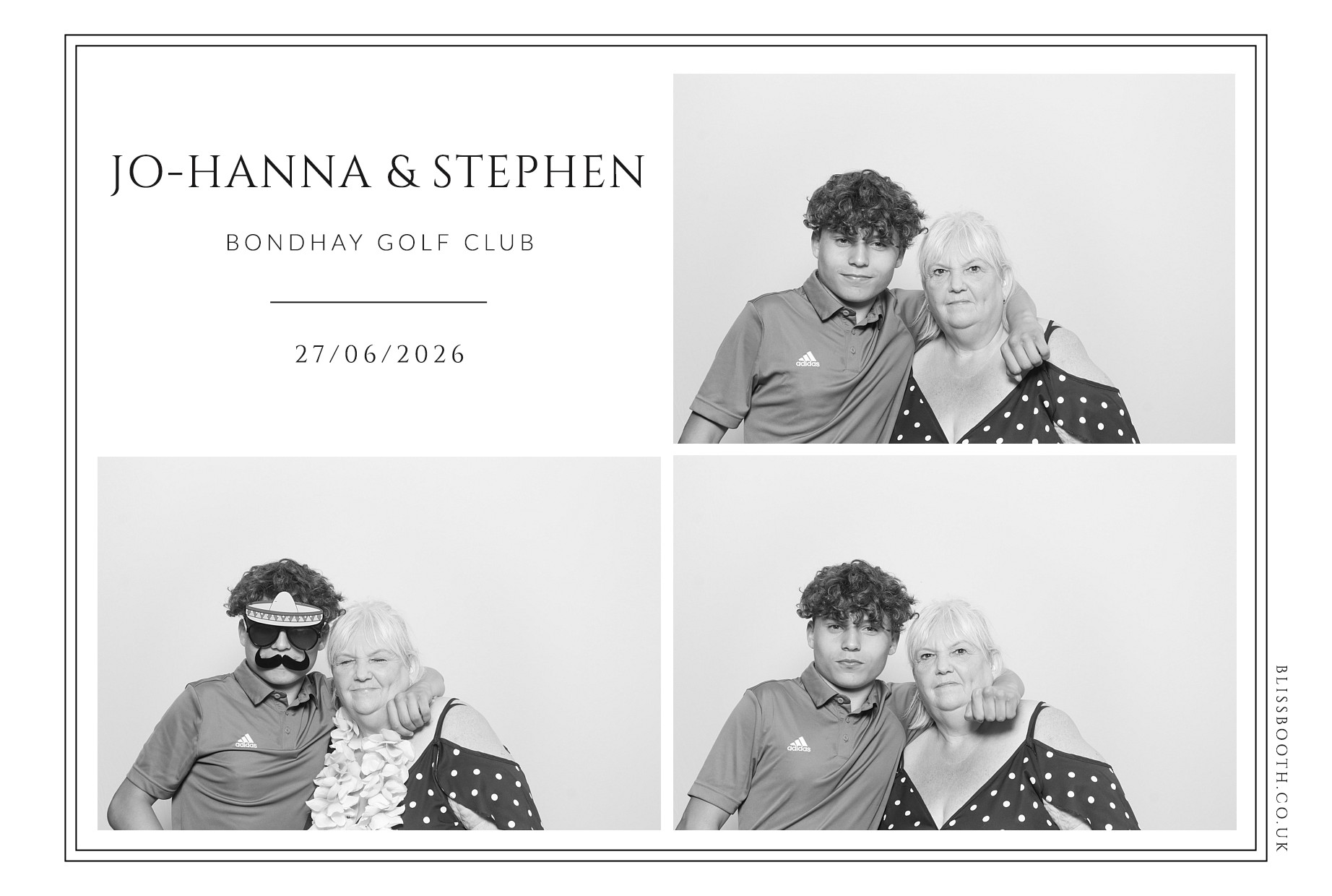 Jo-Hanna and Stephen | View more photos from the event at gallery.blissbooth.co.uk/u/BlissBooth/Jo-Hanna-and-Stephen