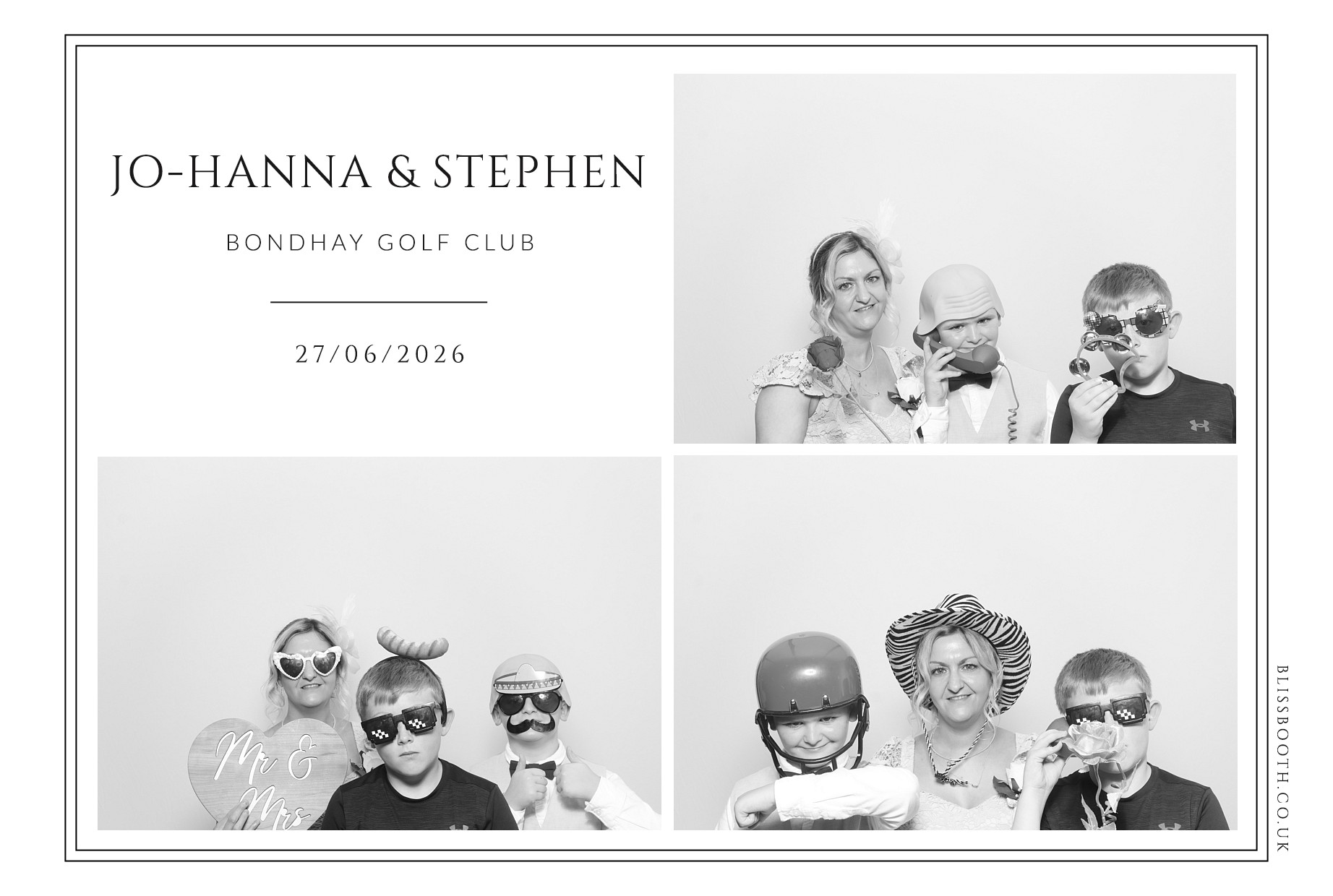 Jo-Hanna and Stephen | View more photos from the event at gallery.blissbooth.co.uk/u/BlissBooth/Jo-Hanna-and-Stephen