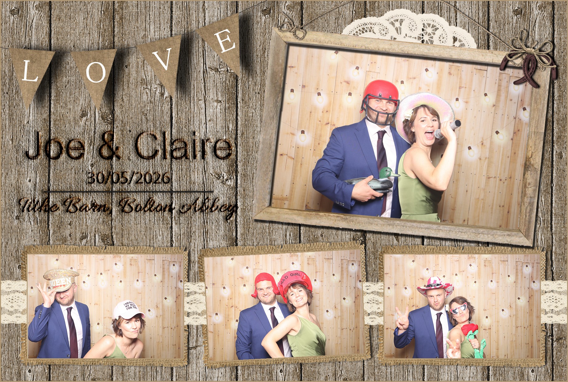Joe & Claire | View more photos from the event at gallery.blissbooth.co.uk/u/BlissBooth/Joe-Claire