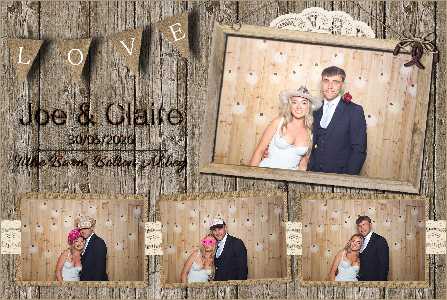 Joe & Claire | View more photos from the event at gallery.blissbooth.co.uk/u/BlissBooth/Joe-Claire