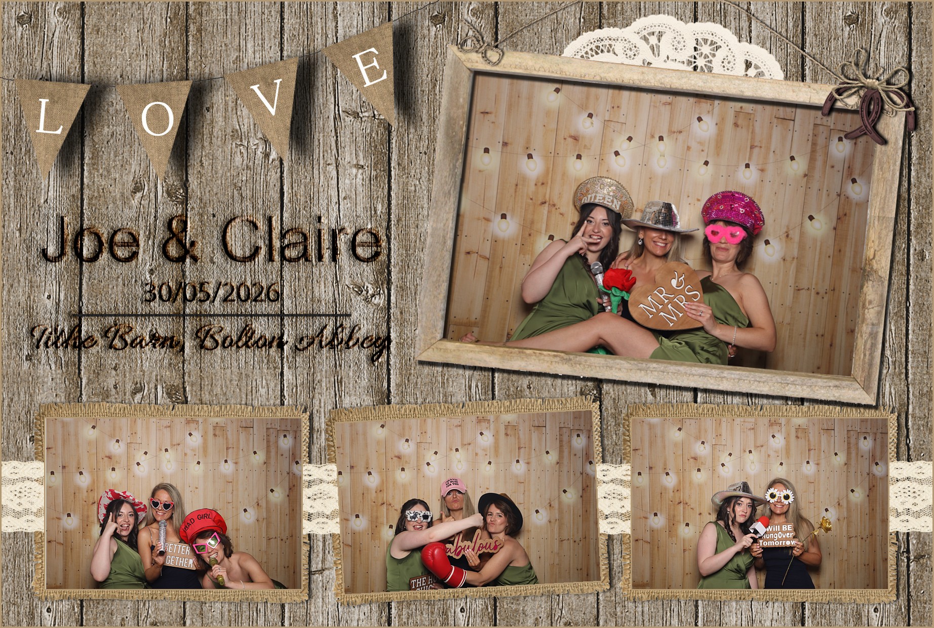 Joe & Claire | View more photos from the event at gallery.blissbooth.co.uk/u/BlissBooth/Joe-Claire