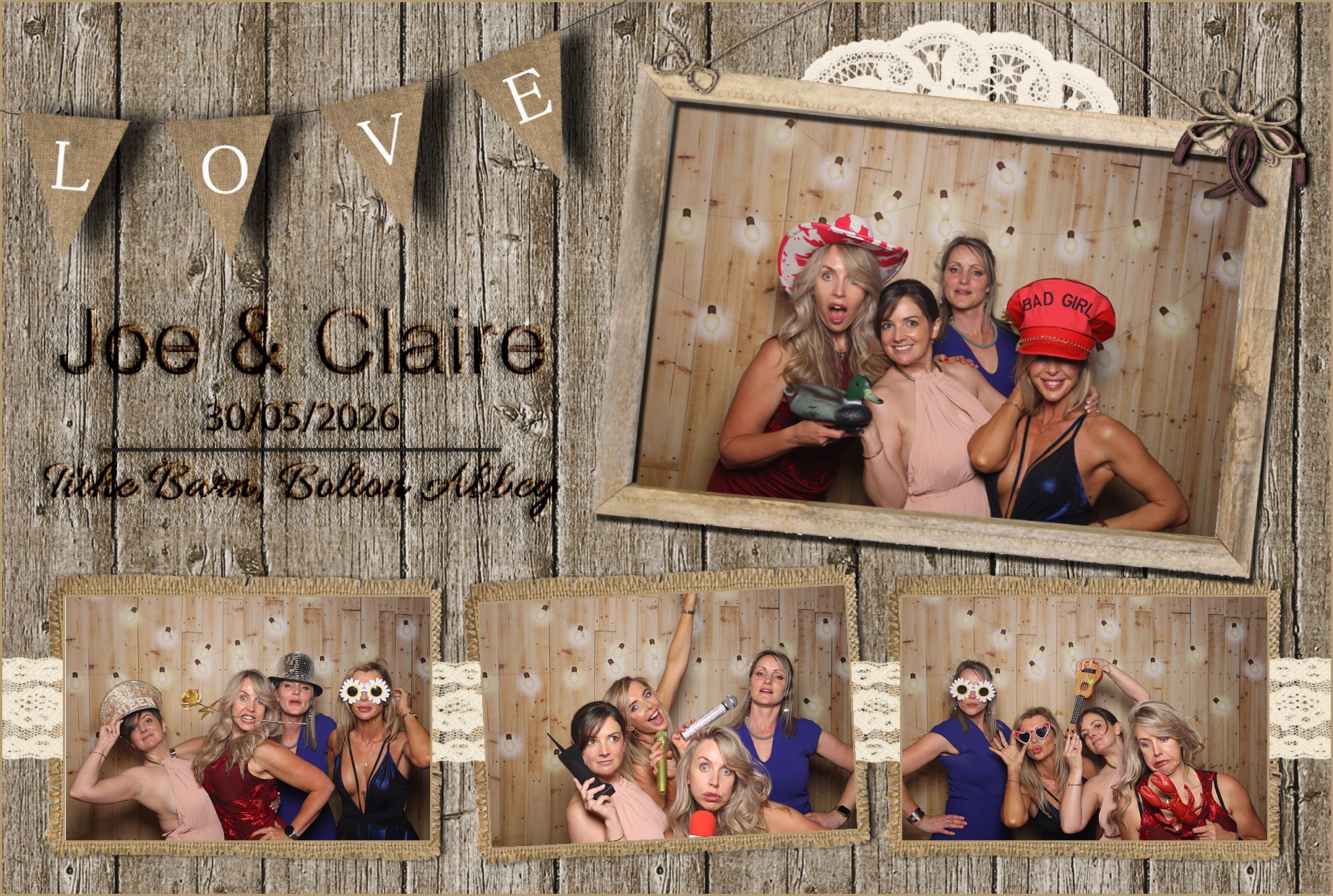 Joe & Claire | View more photos from the event at gallery.blissbooth.co.uk/u/BlissBooth/Joe-Claire