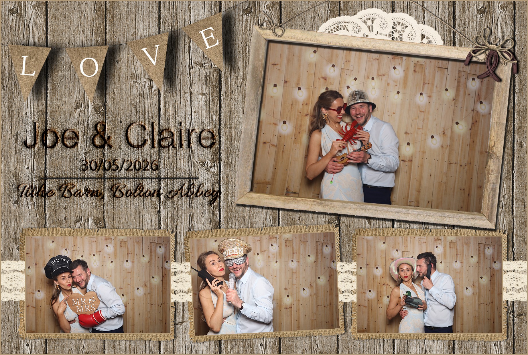 Joe & Claire | View more photos from the event at gallery.blissbooth.co.uk/u/BlissBooth/Joe-Claire