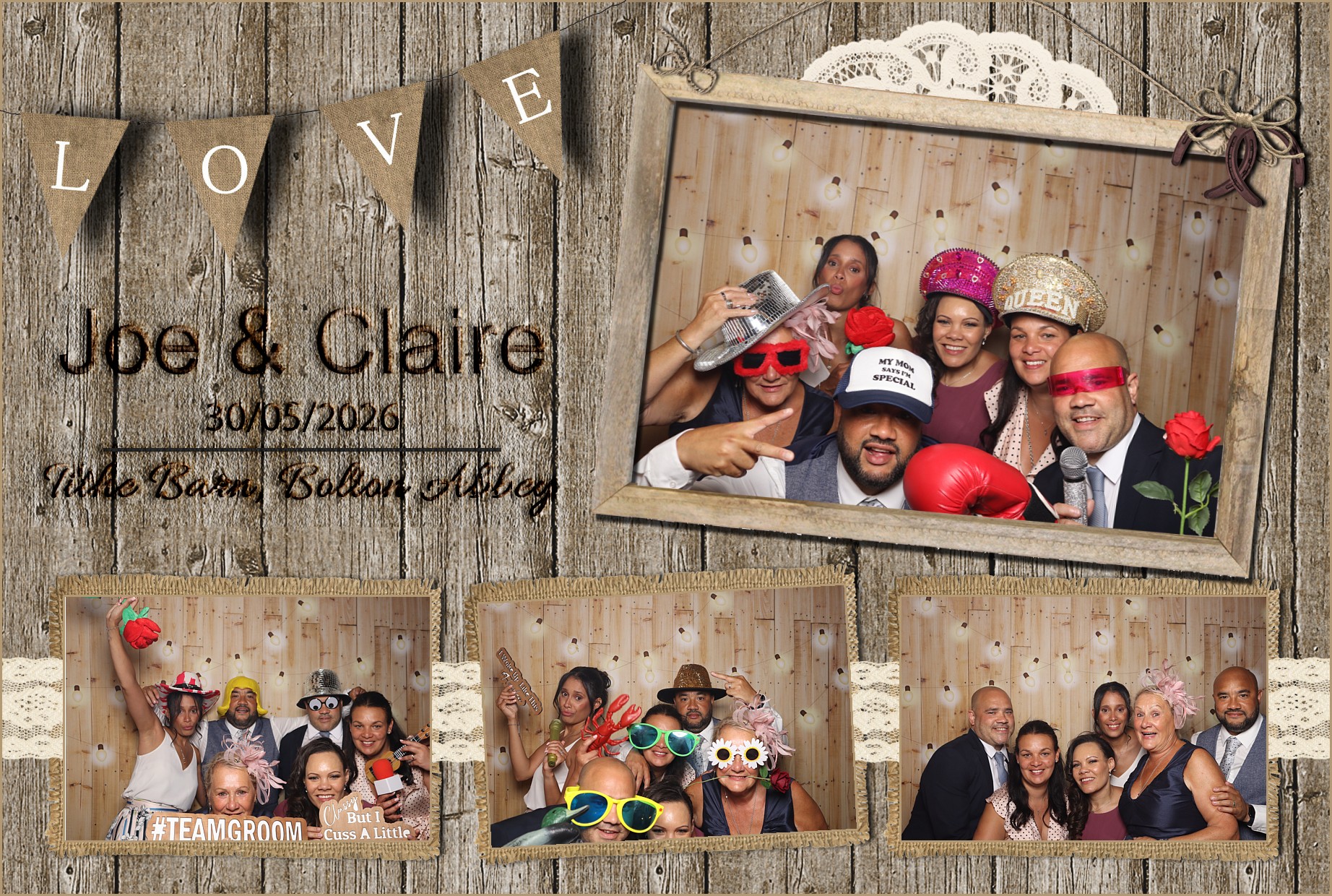 Joe & Claire | View more photos from the event at gallery.blissbooth.co.uk/u/BlissBooth/Joe-Claire