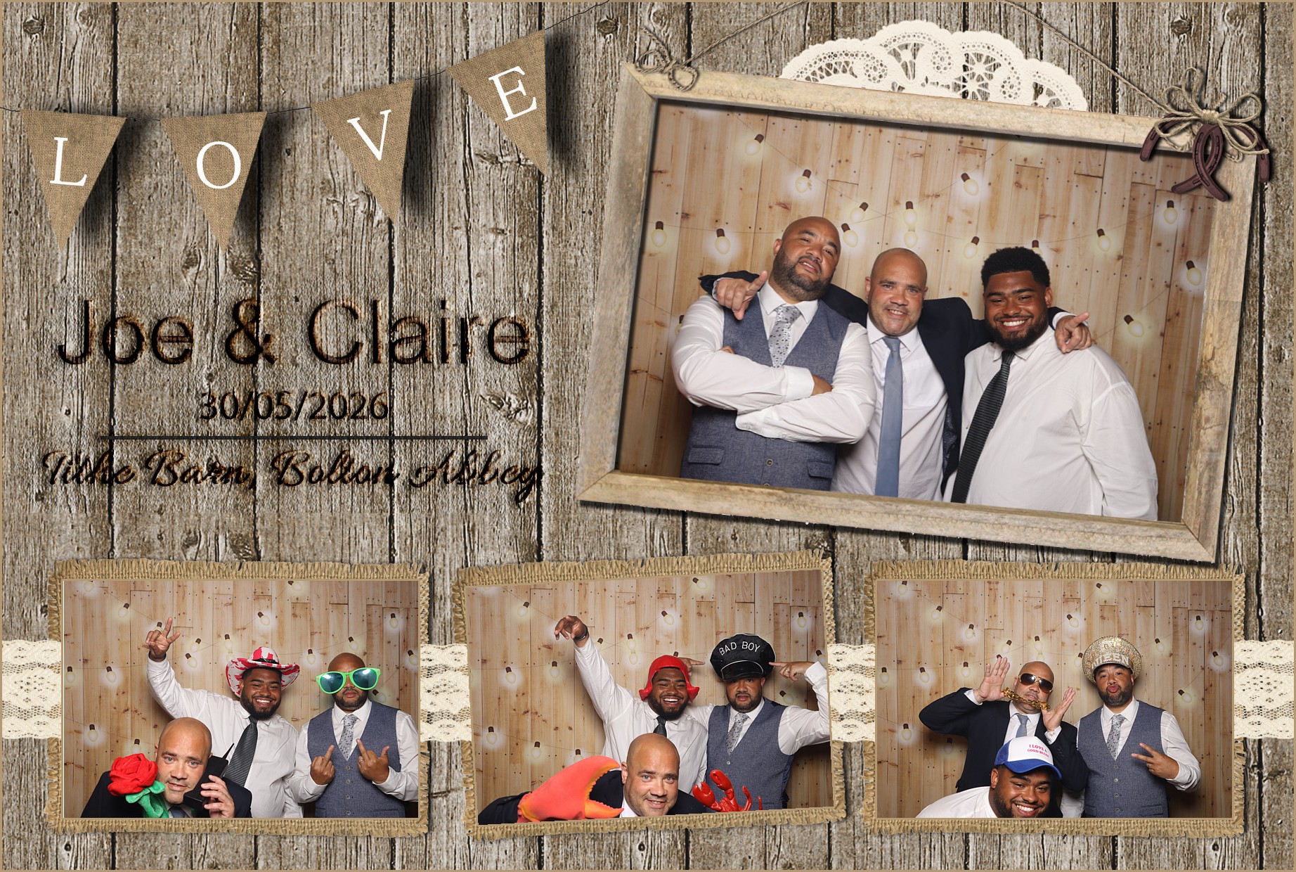 Joe & Claire | View more photos from the event at gallery.blissbooth.co.uk/u/BlissBooth/Joe-Claire