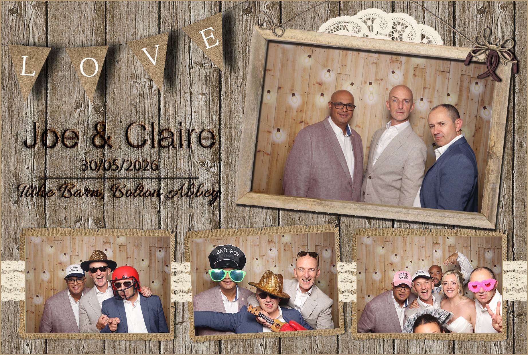 Joe & Claire | View more photos from the event at gallery.blissbooth.co.uk/u/BlissBooth/Joe-Claire