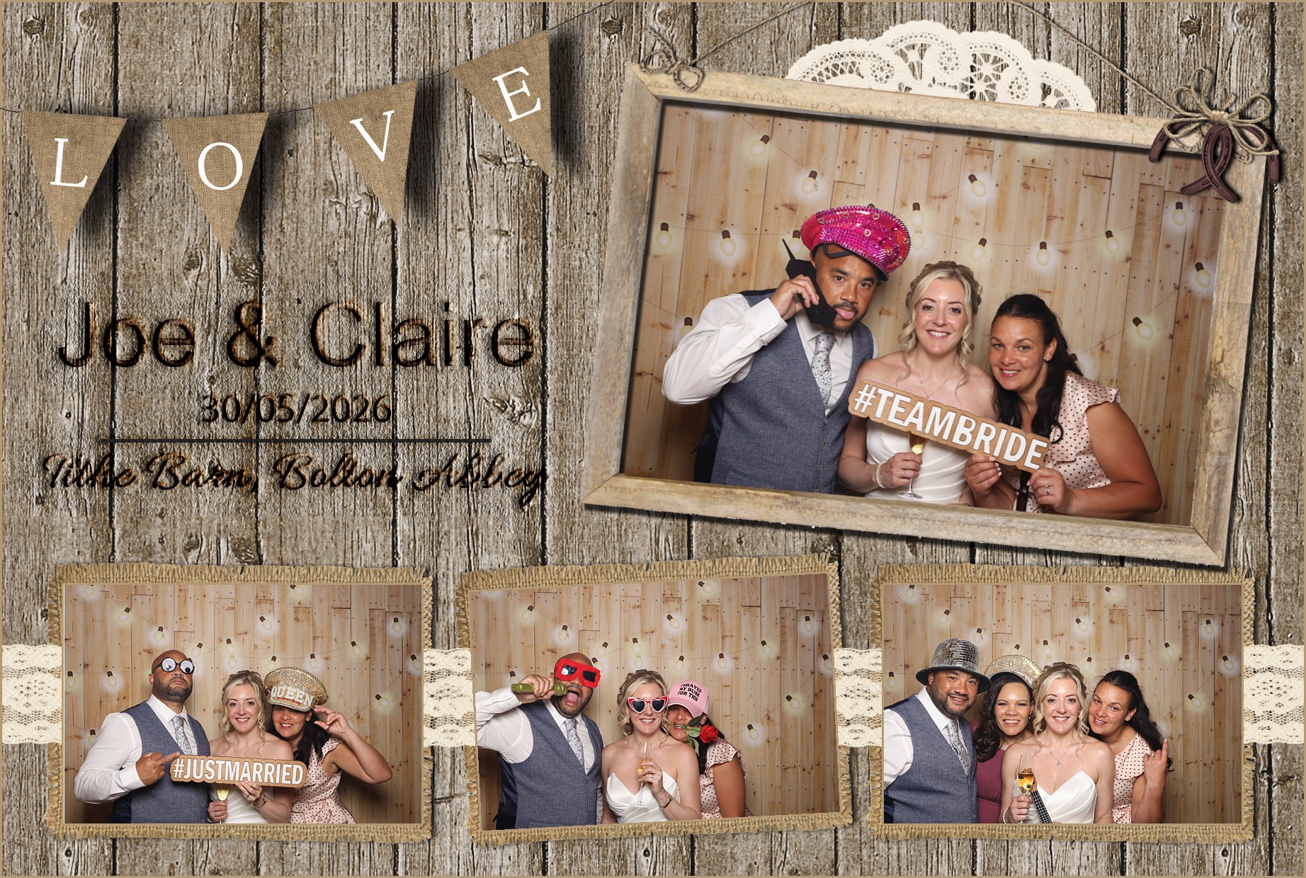 Joe & Claire | View more photos from the event at gallery.blissbooth.co.uk/u/BlissBooth/Joe-Claire