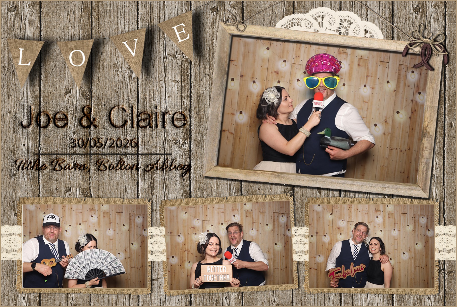 Joe & Claire | View more photos from the event at gallery.blissbooth.co.uk/u/BlissBooth/Joe-Claire