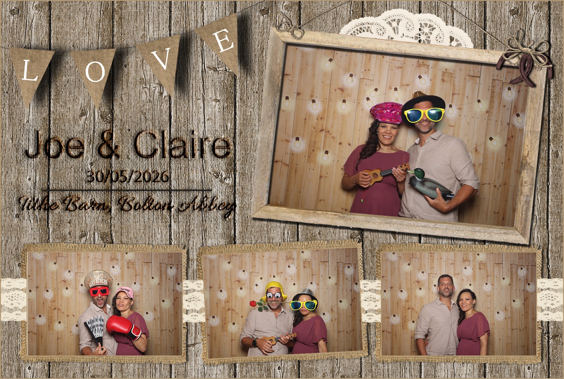 Joe & Claire | View more photos from the event at gallery.blissbooth.co.uk/u/BlissBooth/Joe-Claire