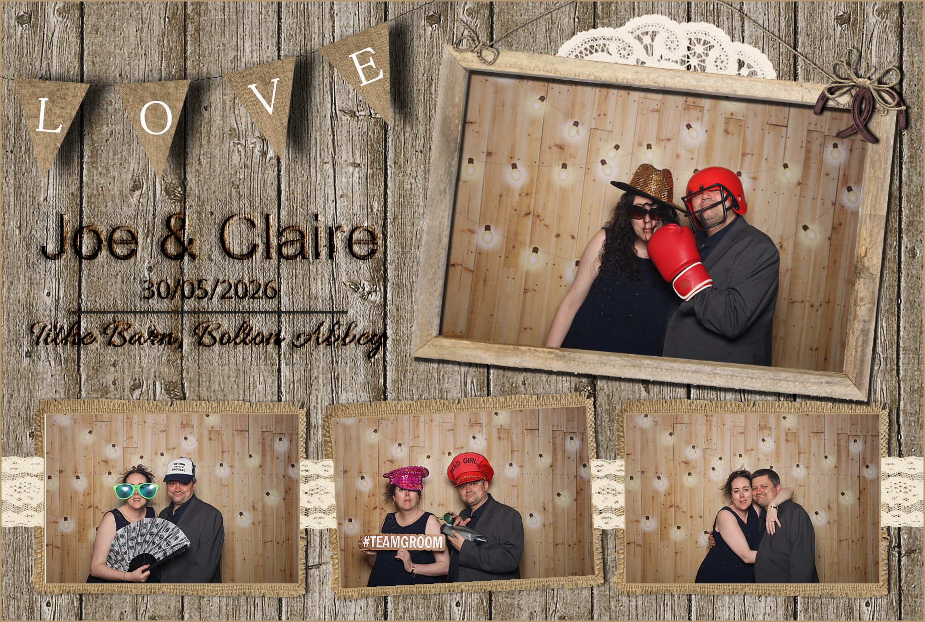Joe & Claire | View more photos from the event at gallery.blissbooth.co.uk/u/BlissBooth/Joe-Claire