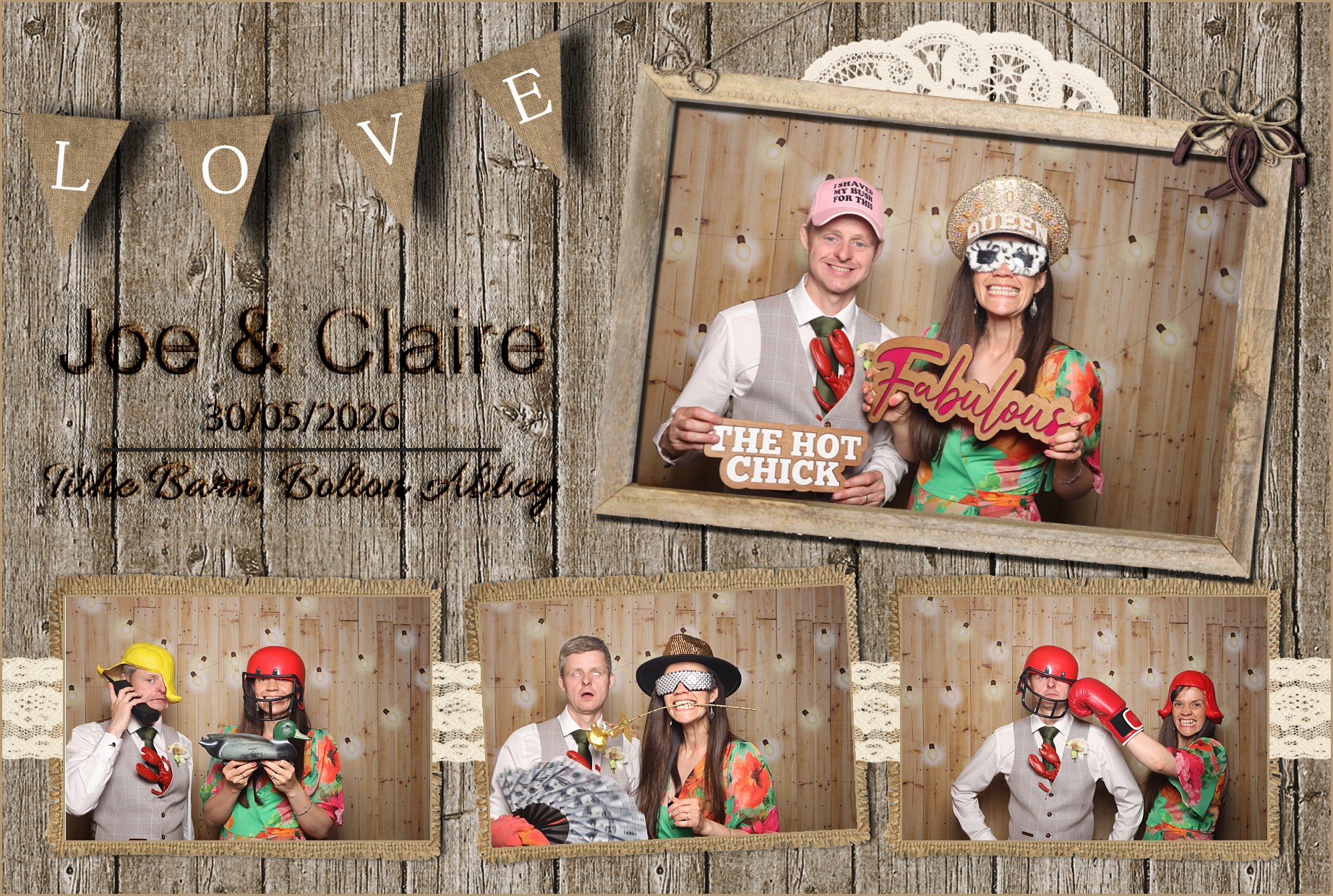 Joe & Claire | View more photos from the event at gallery.blissbooth.co.uk/u/BlissBooth/Joe-Claire