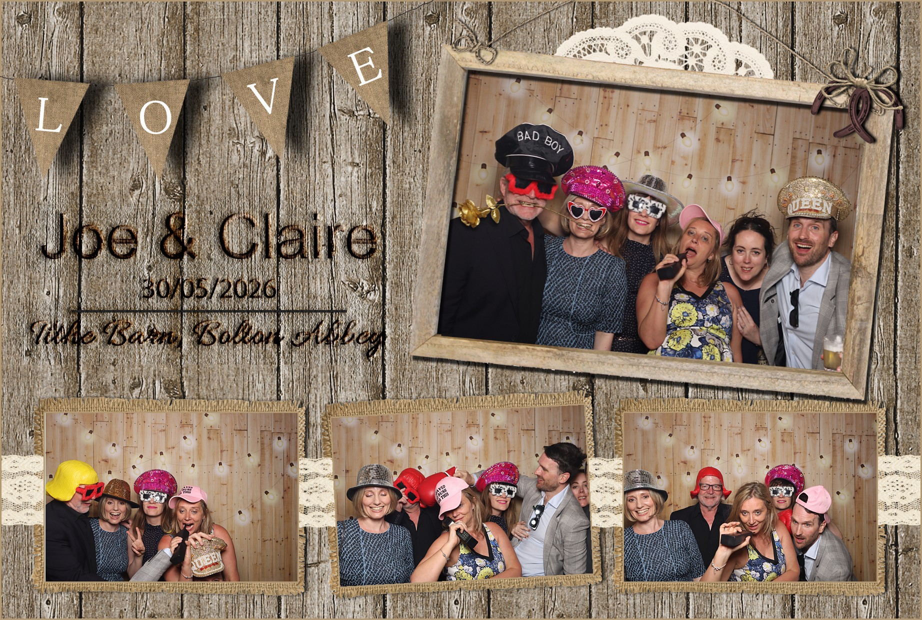 Joe & Claire | View more photos from the event at gallery.blissbooth.co.uk/u/BlissBooth/Joe-Claire
