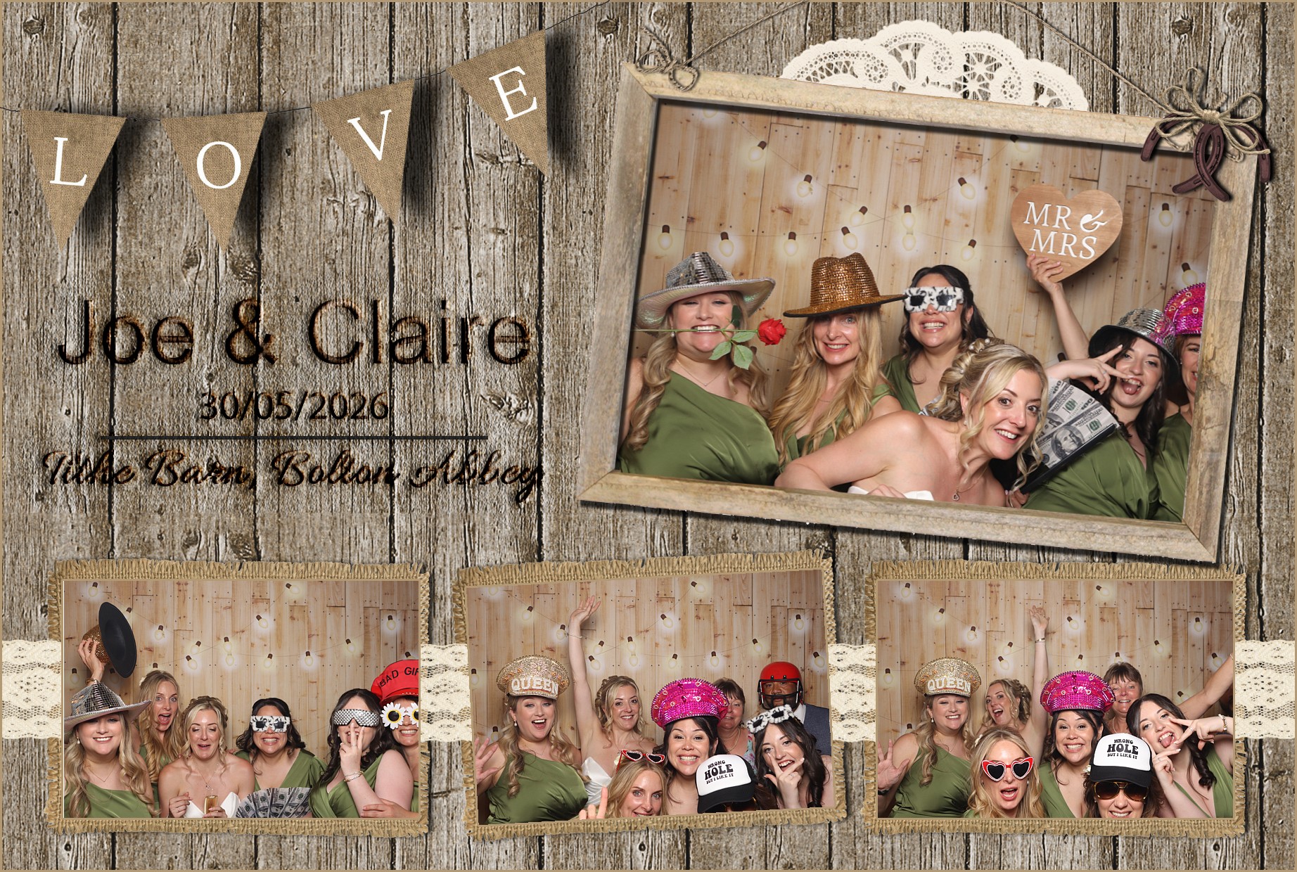 Joe & Claire | View more photos from the event at gallery.blissbooth.co.uk/u/BlissBooth/Joe-Claire