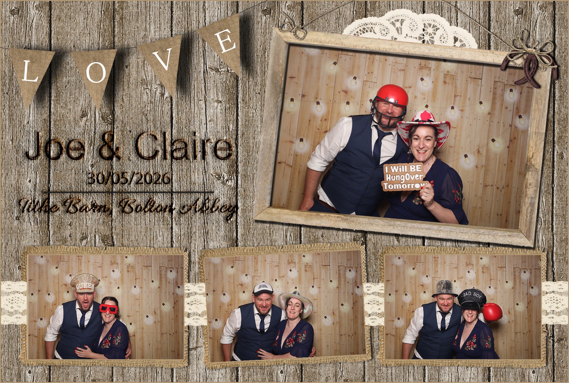 Joe & Claire | View more photos from the event at gallery.blissbooth.co.uk/u/BlissBooth/Joe-Claire