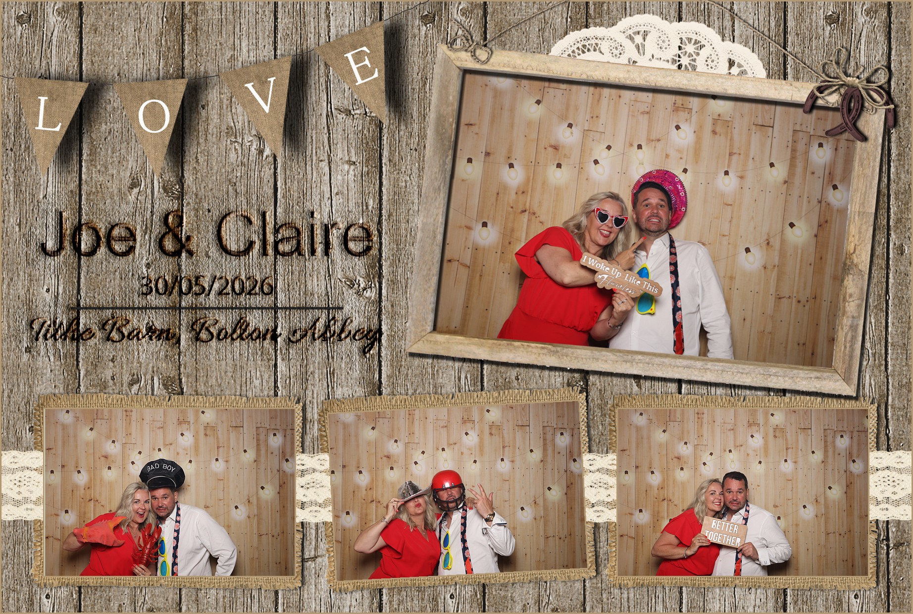 Joe & Claire | View more photos from the event at gallery.blissbooth.co.uk/u/BlissBooth/Joe-Claire