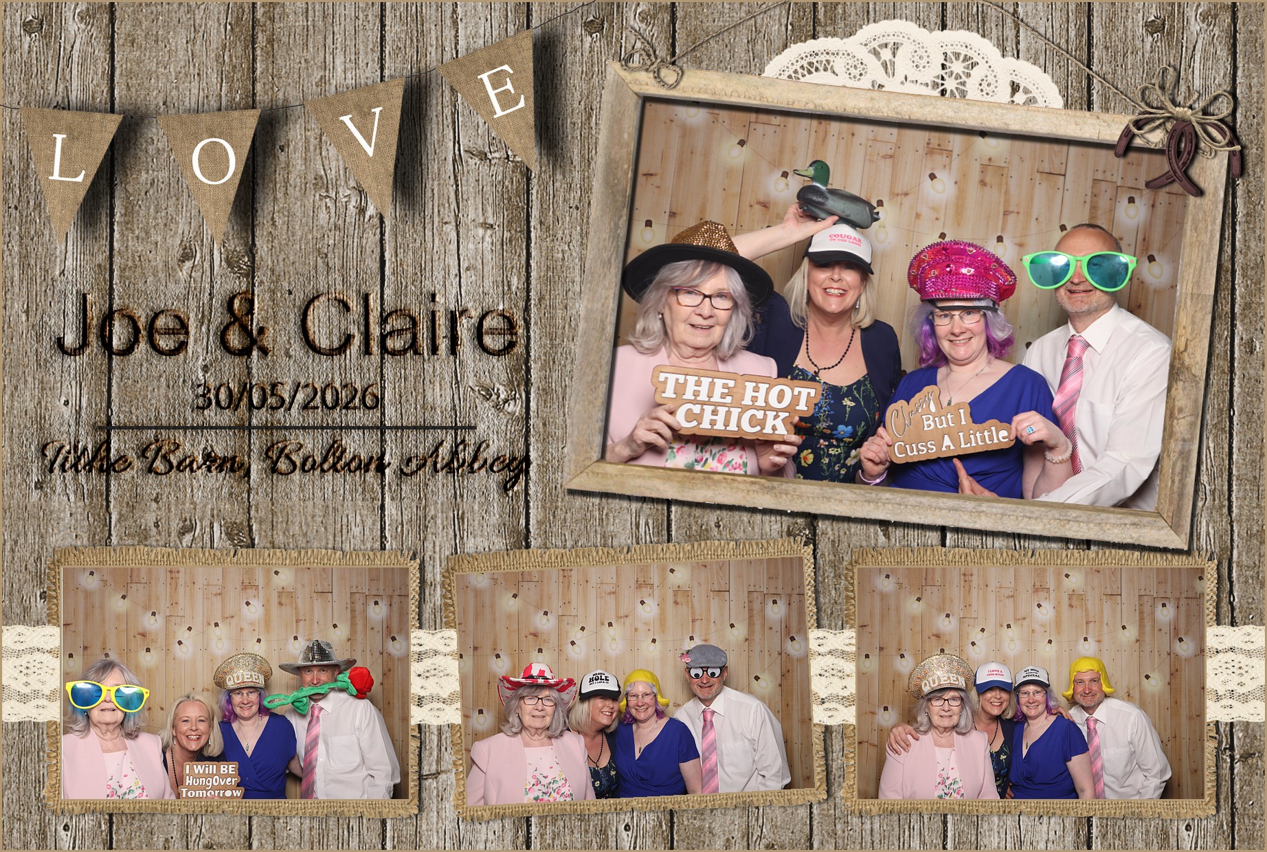 Joe & Claire | View more photos from the event at gallery.blissbooth.co.uk/u/BlissBooth/Joe-Claire