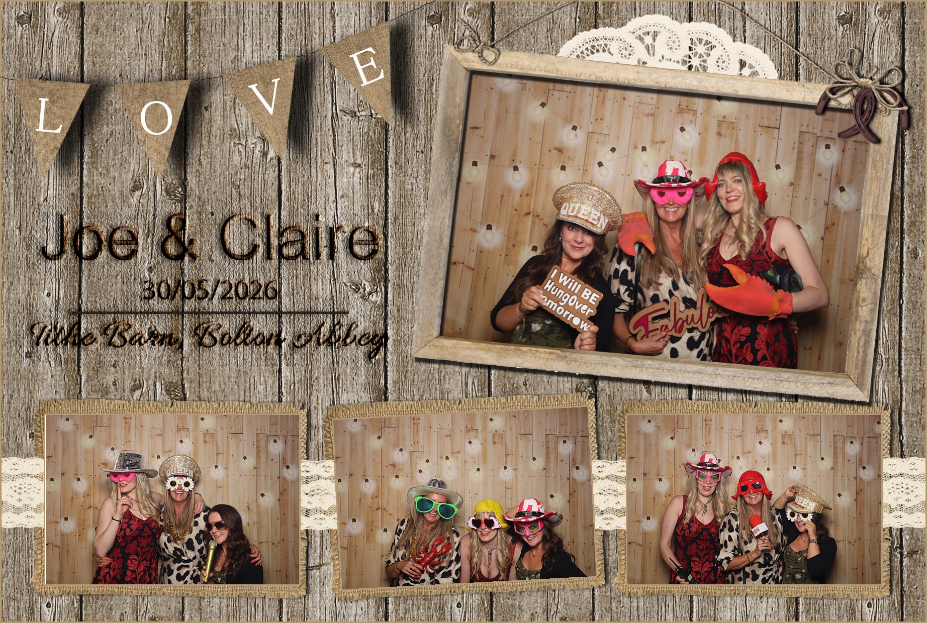Joe & Claire | View more photos from the event at gallery.blissbooth.co.uk/u/BlissBooth/Joe-Claire
