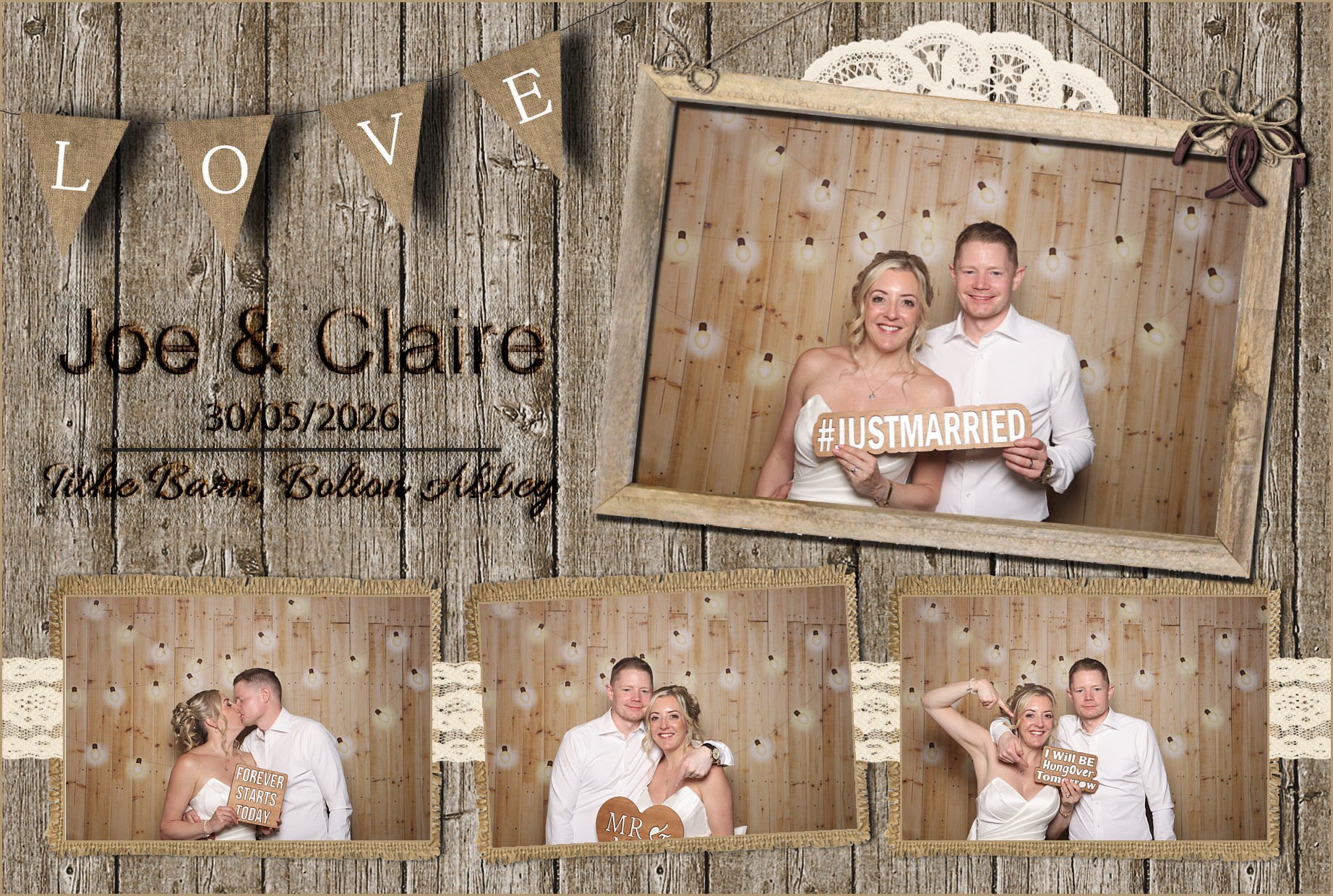 Joe & Claire | View more photos from the event at gallery.blissbooth.co.uk/u/BlissBooth/Joe-Claire