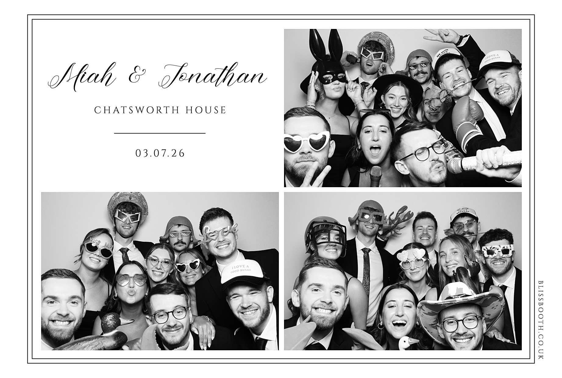 Jonathan and Miah | View more photos from the event at gallery.blissbooth.co.uk/u/BlissBooth/Jonathan-and-Miah