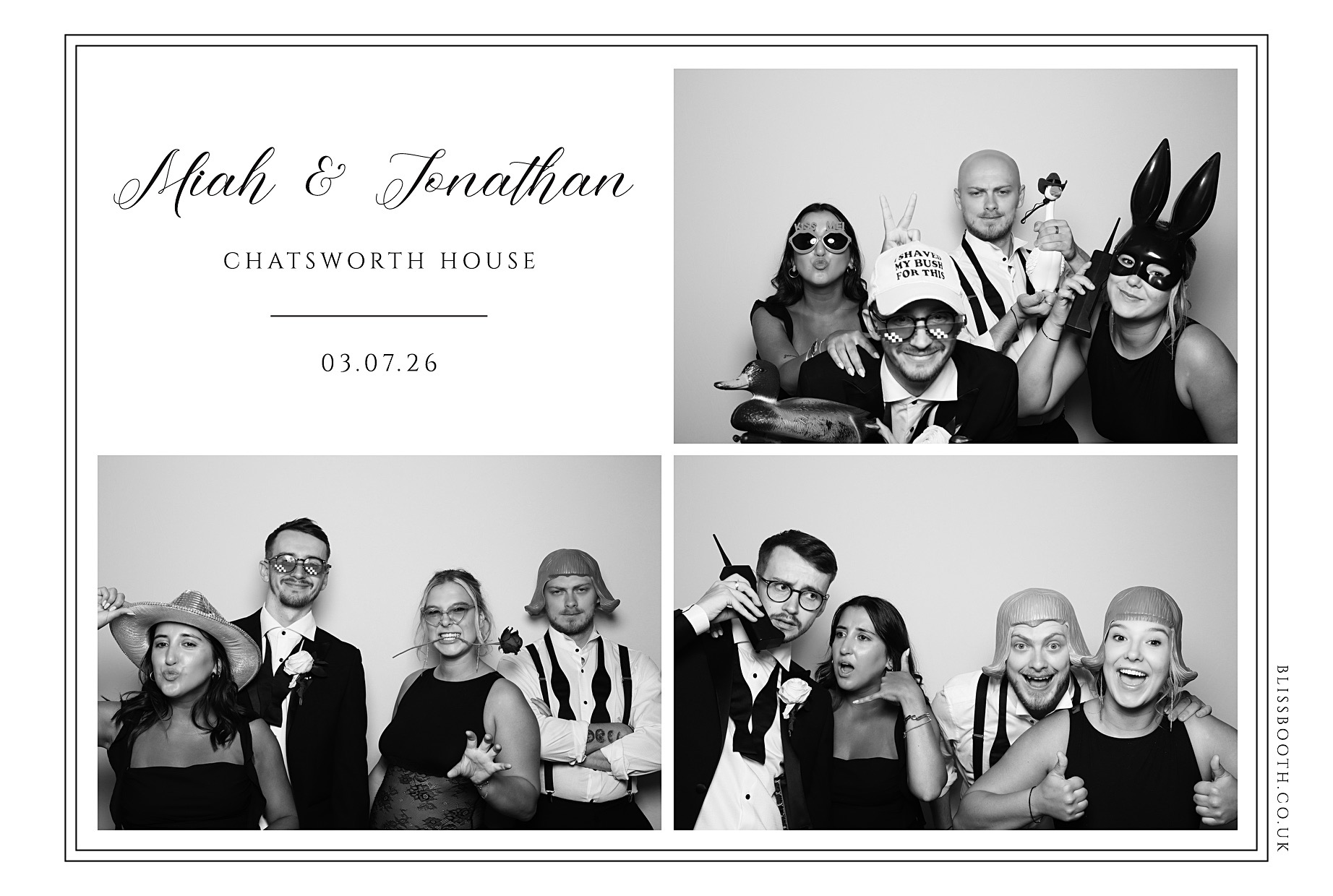 Jonathan and Miah | View more photos from the event at gallery.blissbooth.co.uk/u/BlissBooth/Jonathan-and-Miah