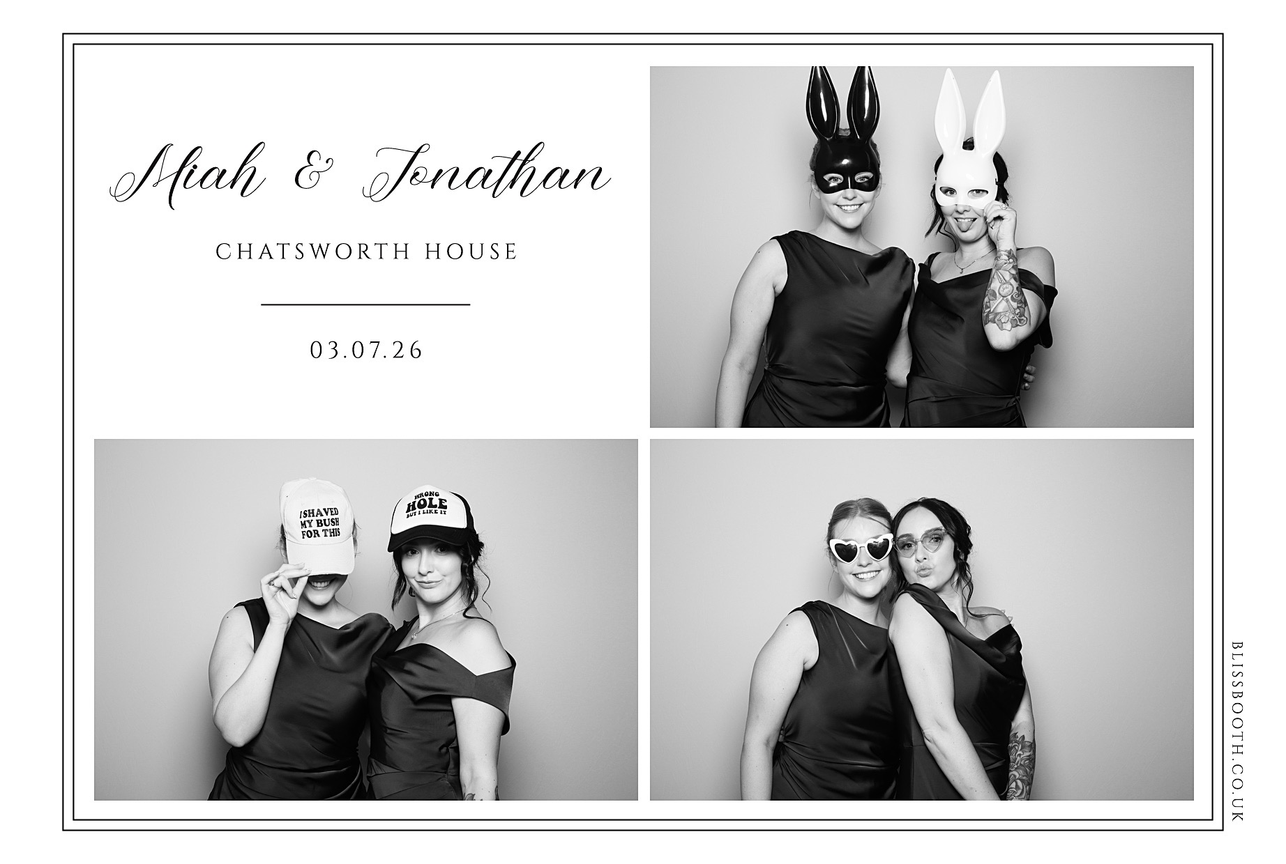 Jonathan and Miah | View more photos from the event at gallery.blissbooth.co.uk/u/BlissBooth/Jonathan-and-Miah