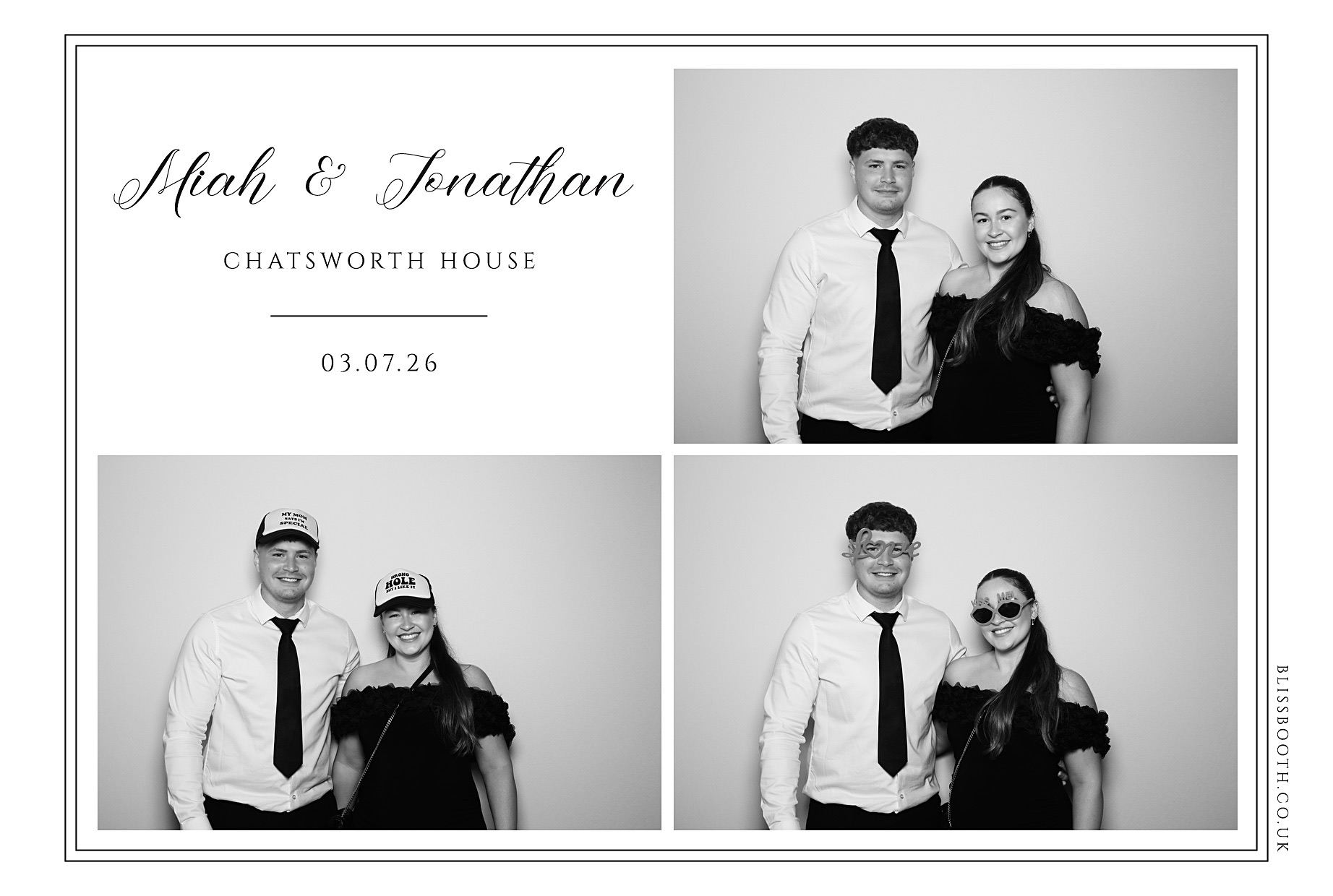 Jonathan and Miah | View more photos from the event at gallery.blissbooth.co.uk/u/BlissBooth/Jonathan-and-Miah