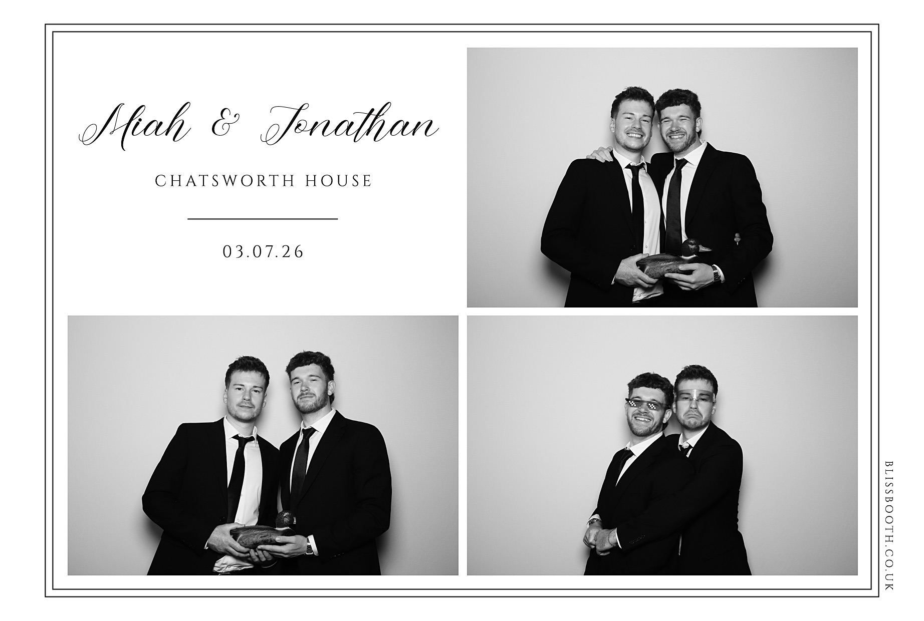 Jonathan and Miah | View more photos from the event at gallery.blissbooth.co.uk/u/BlissBooth/Jonathan-and-Miah