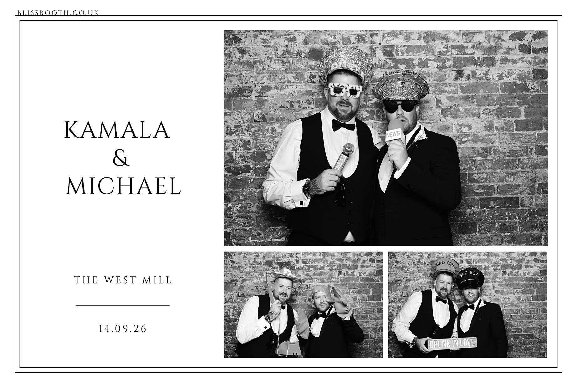 Kamala & Michael | View more photos from the event at gallery.blissbooth.co.uk/u/BlissBooth/Kamala-Michael