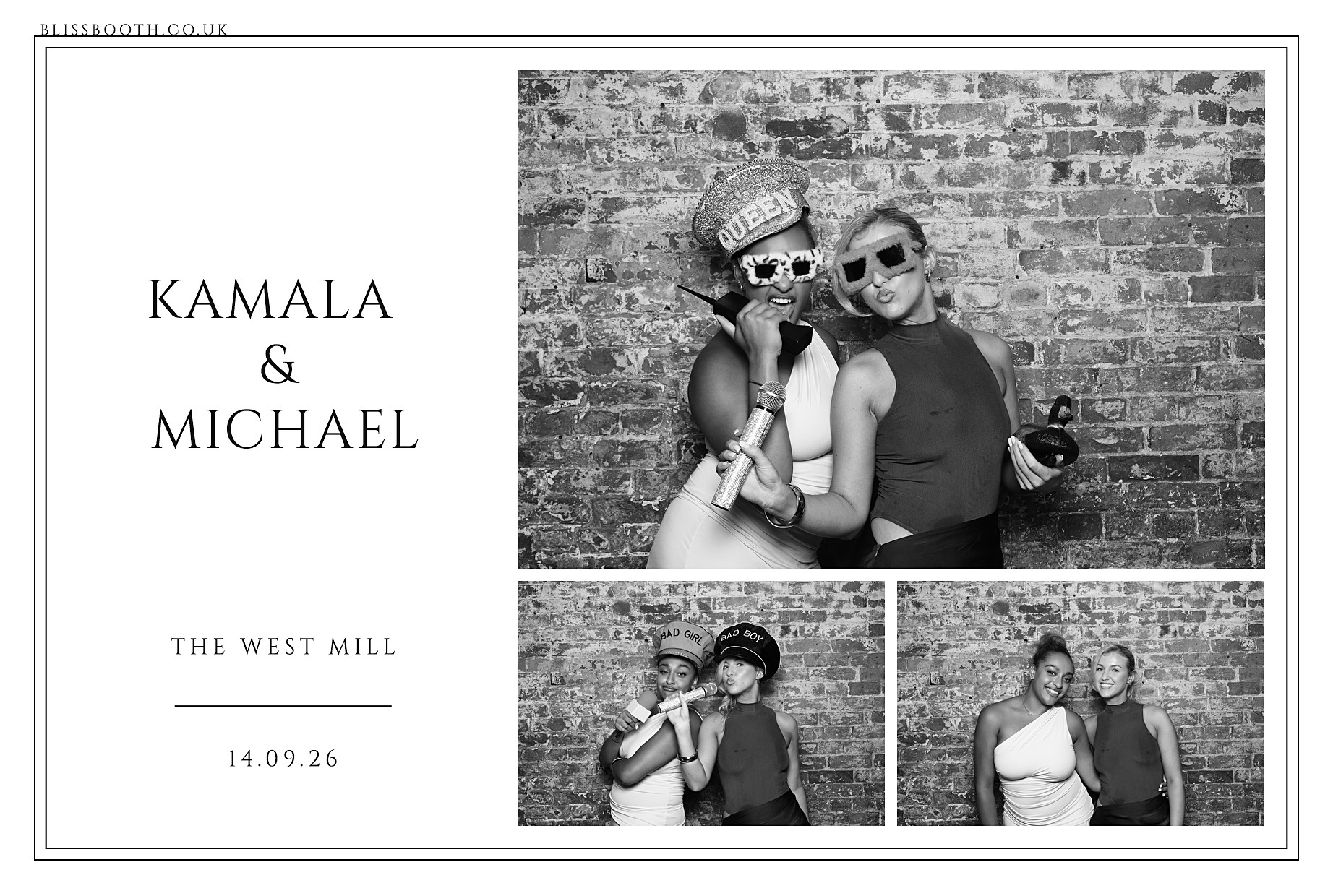 Kamala & Michael | View more photos from the event at gallery.blissbooth.co.uk/u/BlissBooth/Kamala-Michael