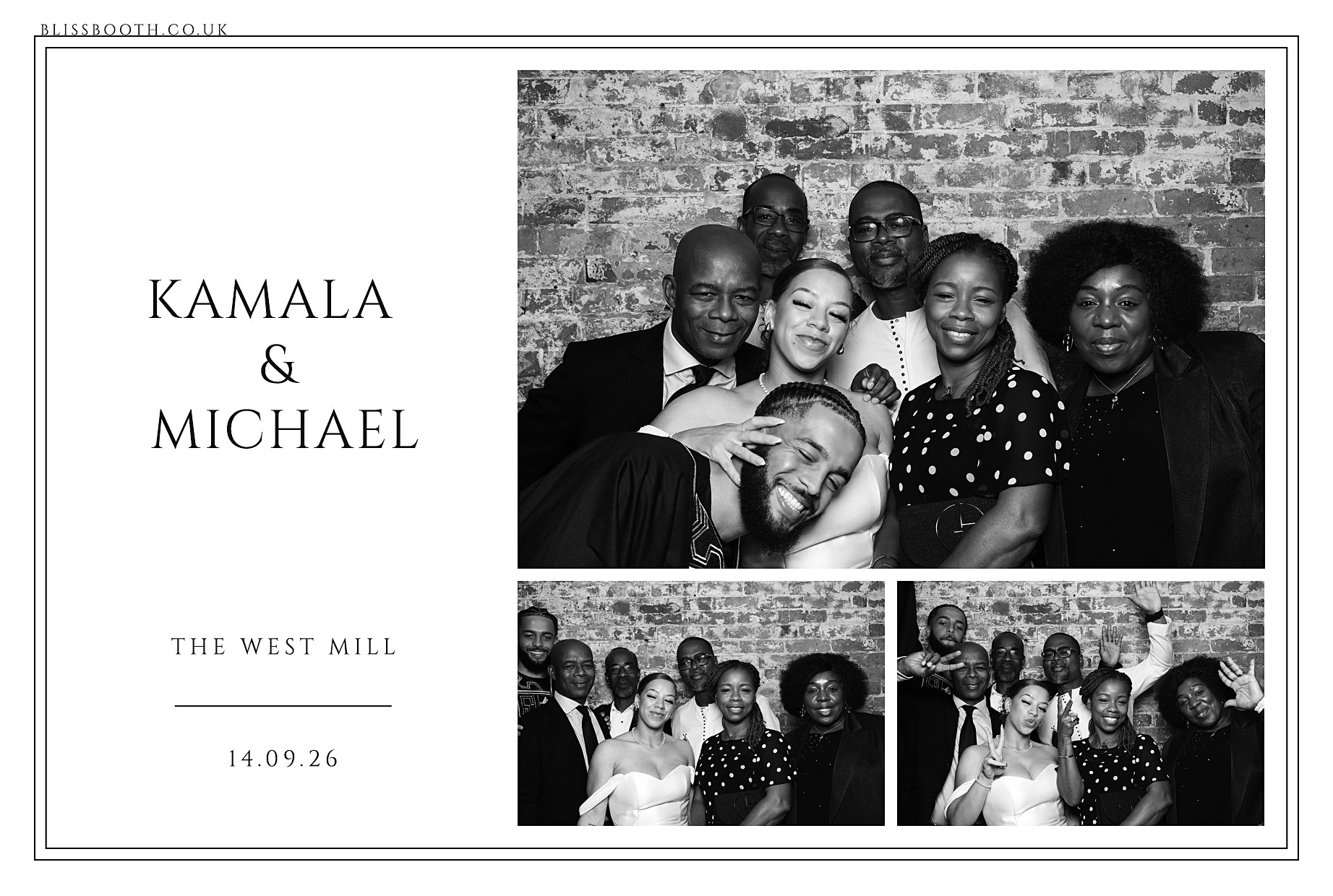 Kamala & Michael | View more photos from the event at gallery.blissbooth.co.uk/u/BlissBooth/Kamala-Michael