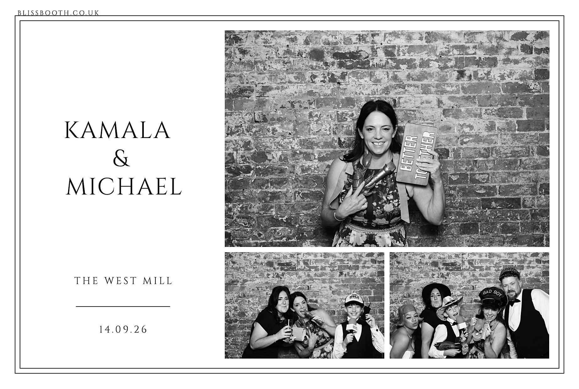 Kamala & Michael | View more photos from the event at gallery.blissbooth.co.uk/u/BlissBooth/Kamala-Michael