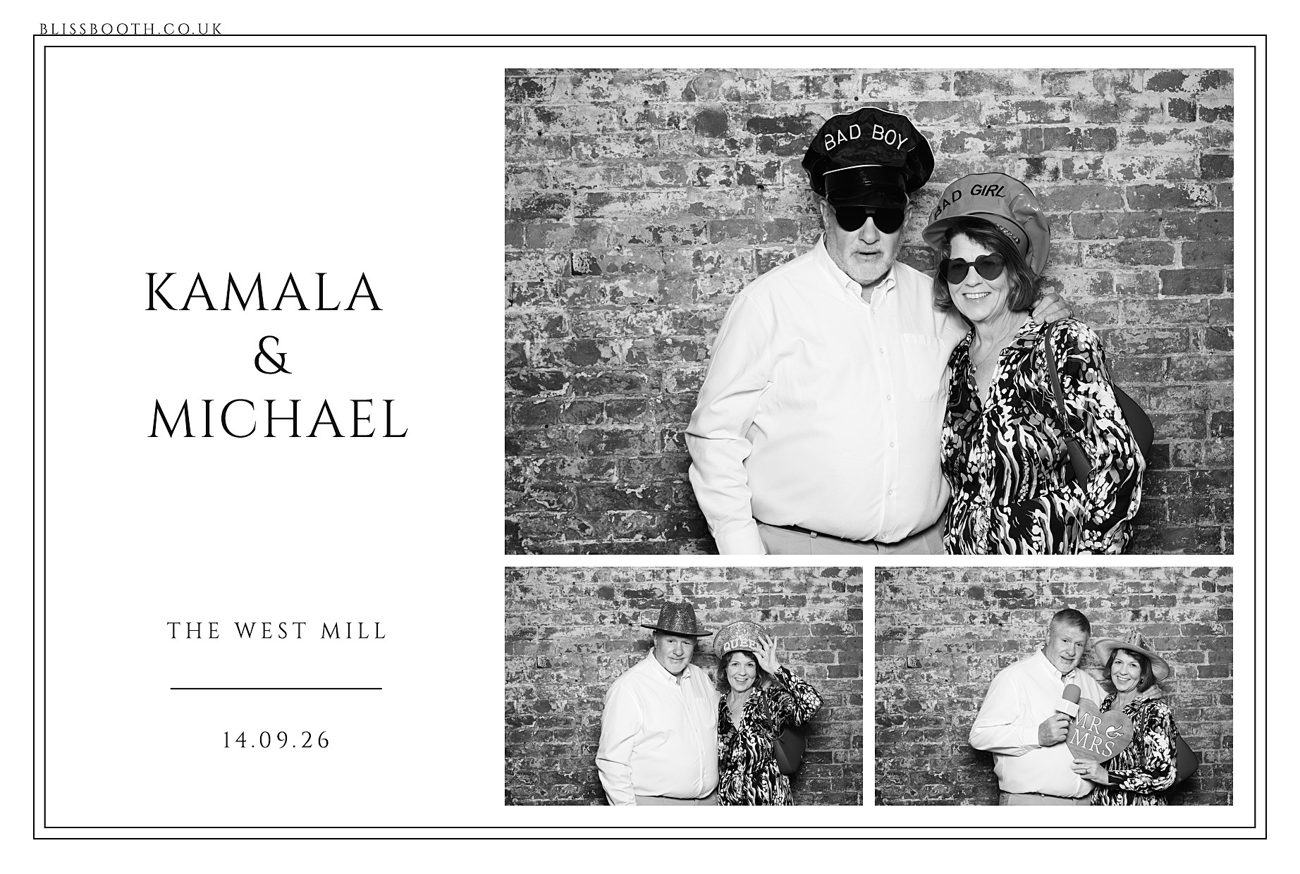 Kamala & Michael | View more photos from the event at gallery.blissbooth.co.uk/u/BlissBooth/Kamala-Michael