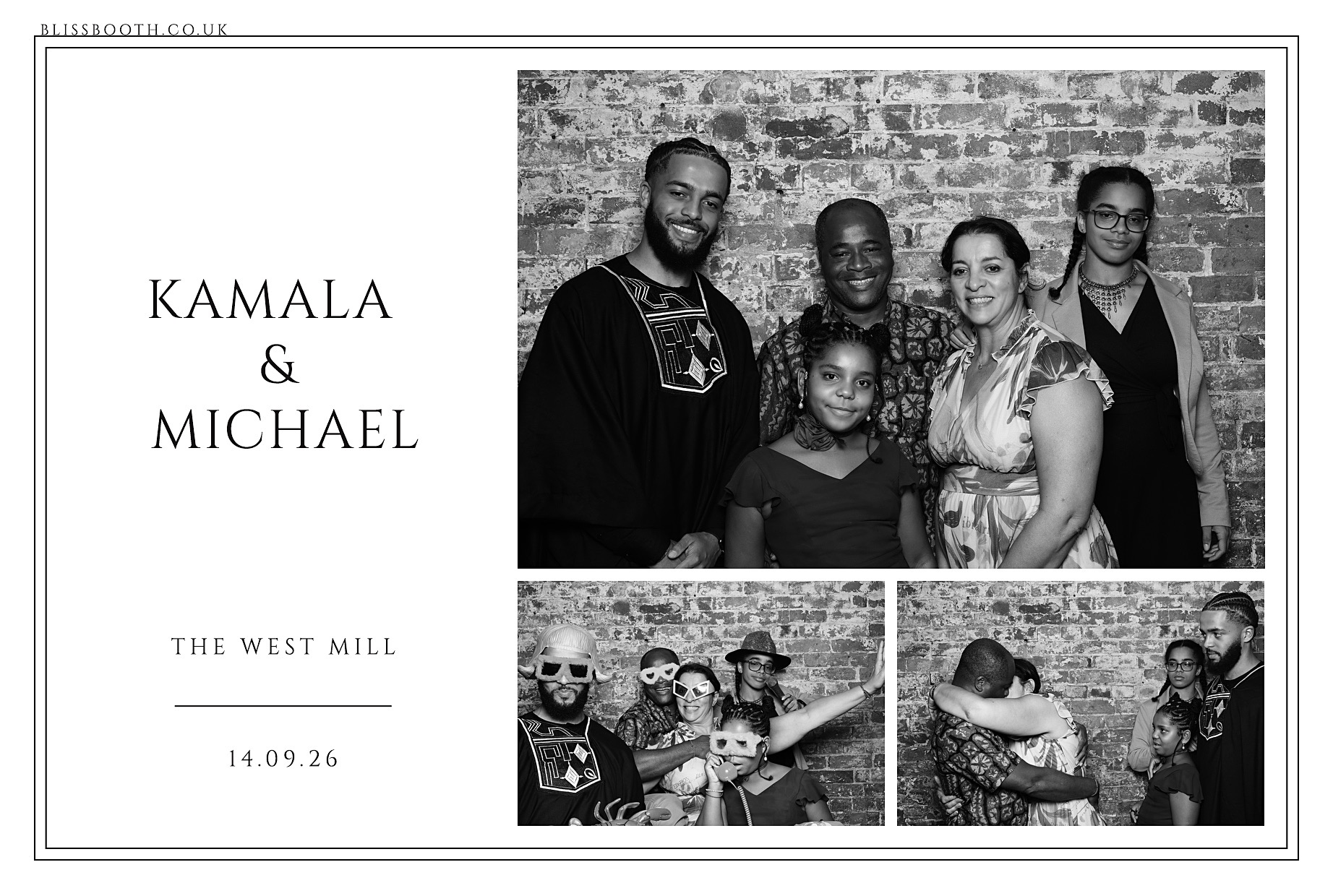 Kamala & Michael | View more photos from the event at gallery.blissbooth.co.uk/u/BlissBooth/Kamala-Michael