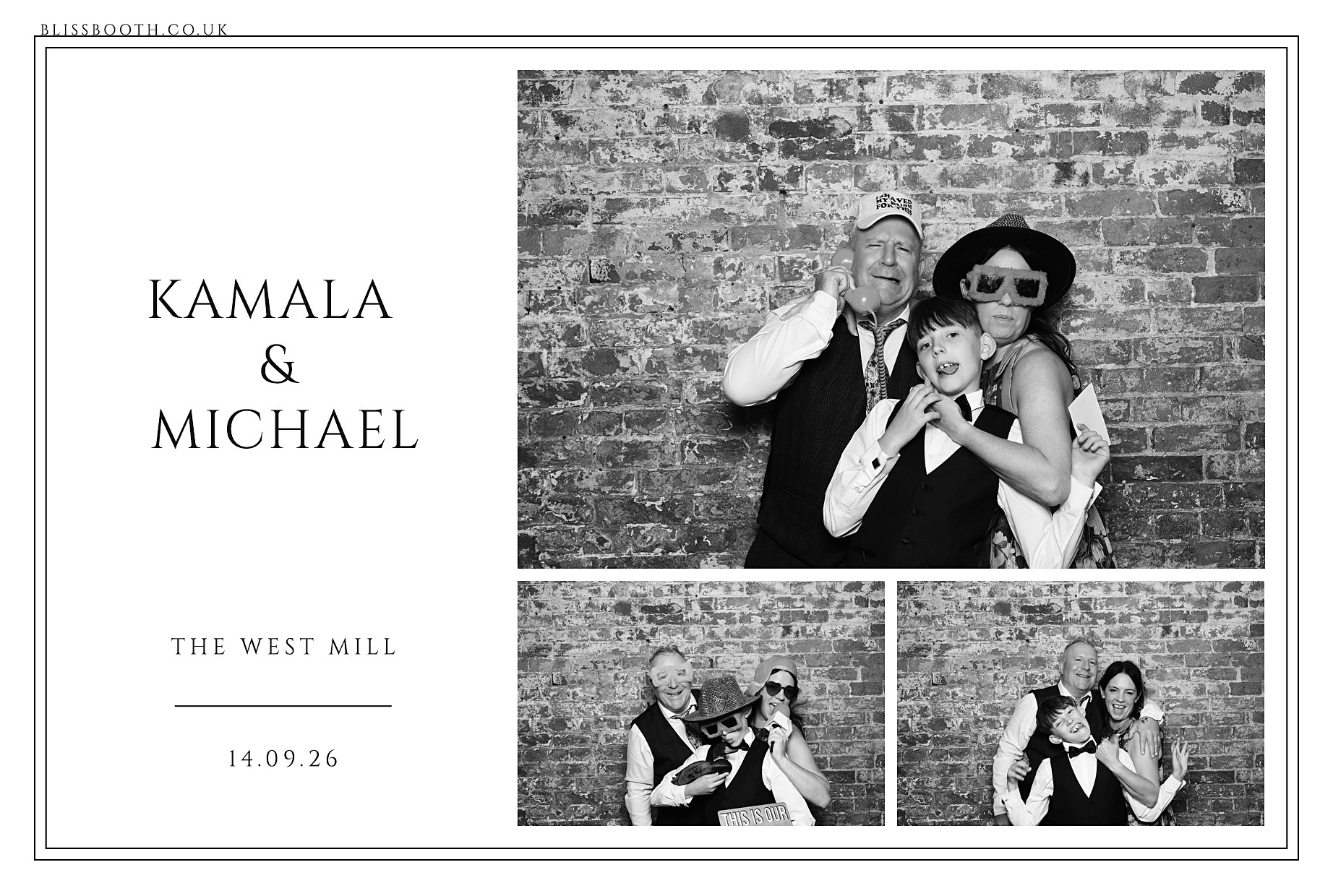 Kamala & Michael | View more photos from the event at gallery.blissbooth.co.uk/u/BlissBooth/Kamala-Michael