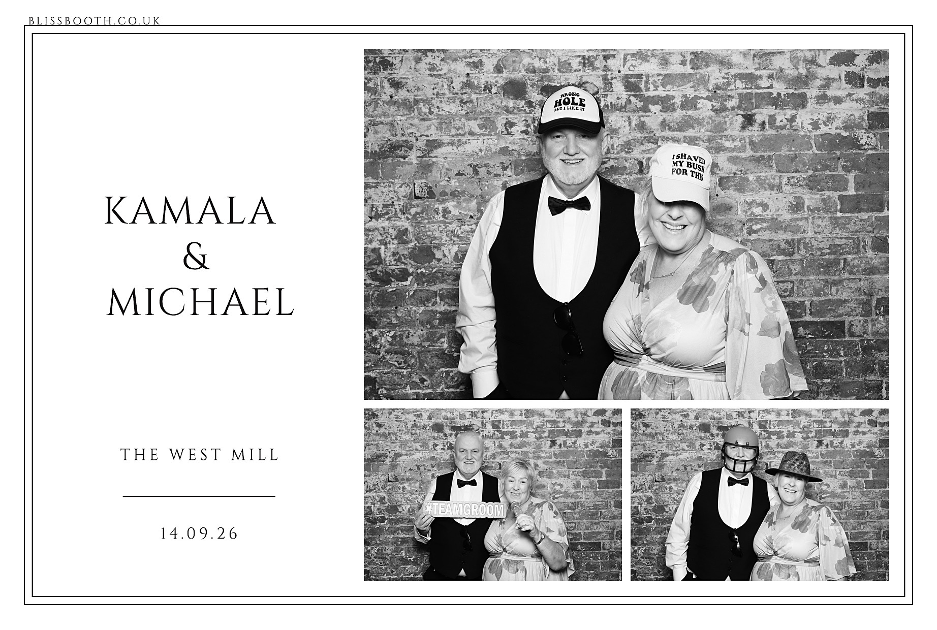 Kamala & Michael | View more photos from the event at gallery.blissbooth.co.uk/u/BlissBooth/Kamala-Michael
