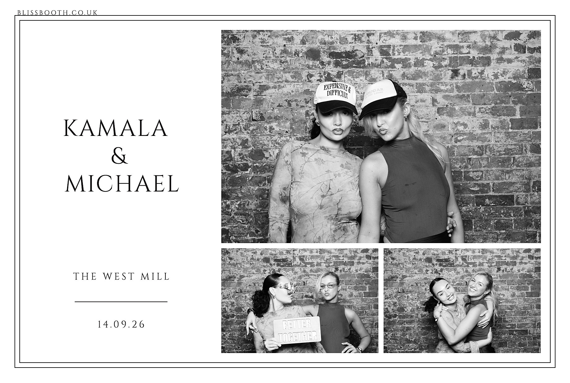 Kamala & Michael | View more photos from the event at gallery.blissbooth.co.uk/u/BlissBooth/Kamala-Michael