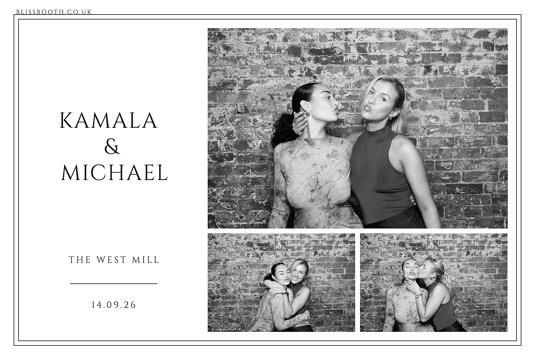 Kamala & Michael | View more photos from the event at gallery.blissbooth.co.uk/u/BlissBooth/Kamala-Michael
