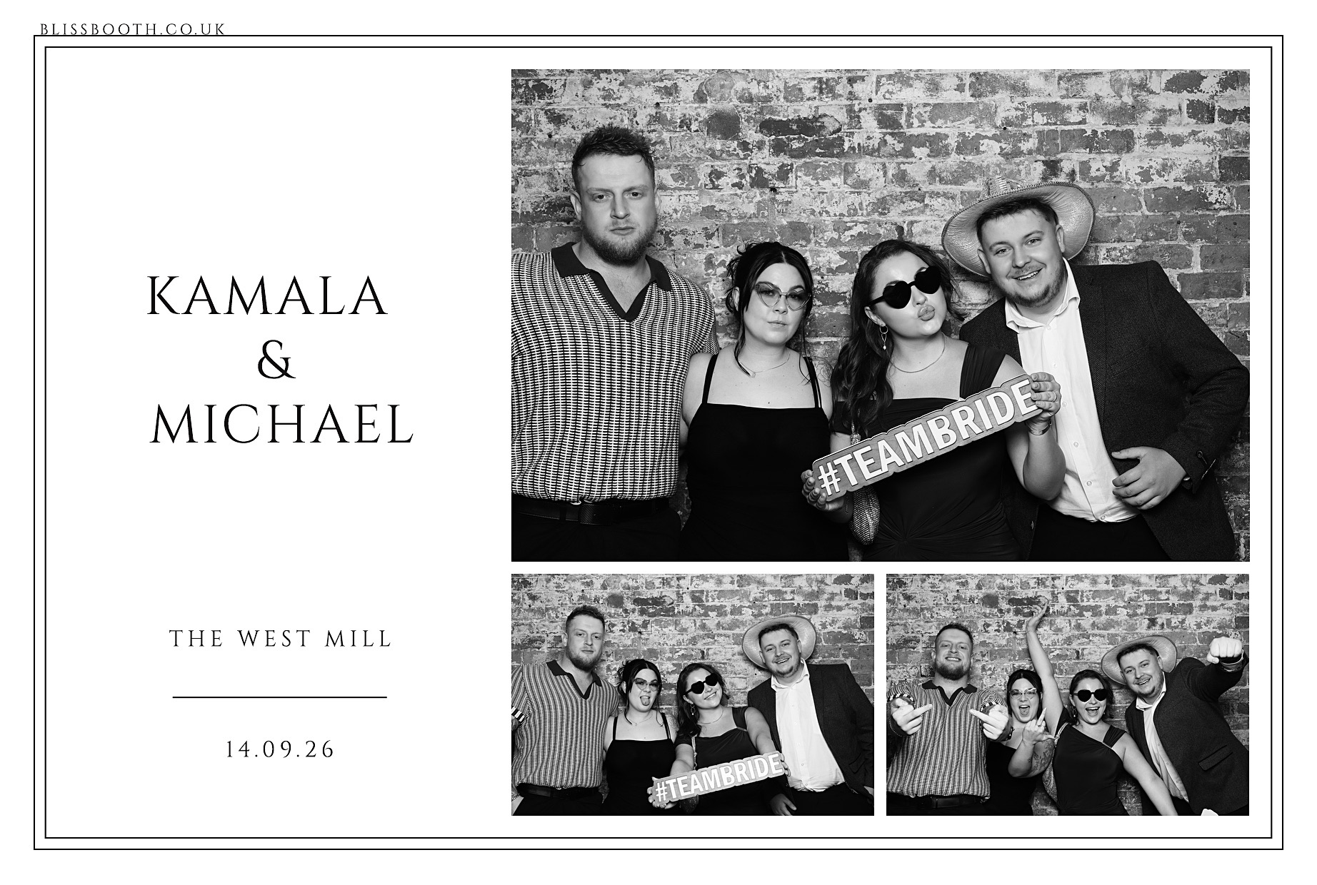 Kamala & Michael | View more photos from the event at gallery.blissbooth.co.uk/u/BlissBooth/Kamala-Michael