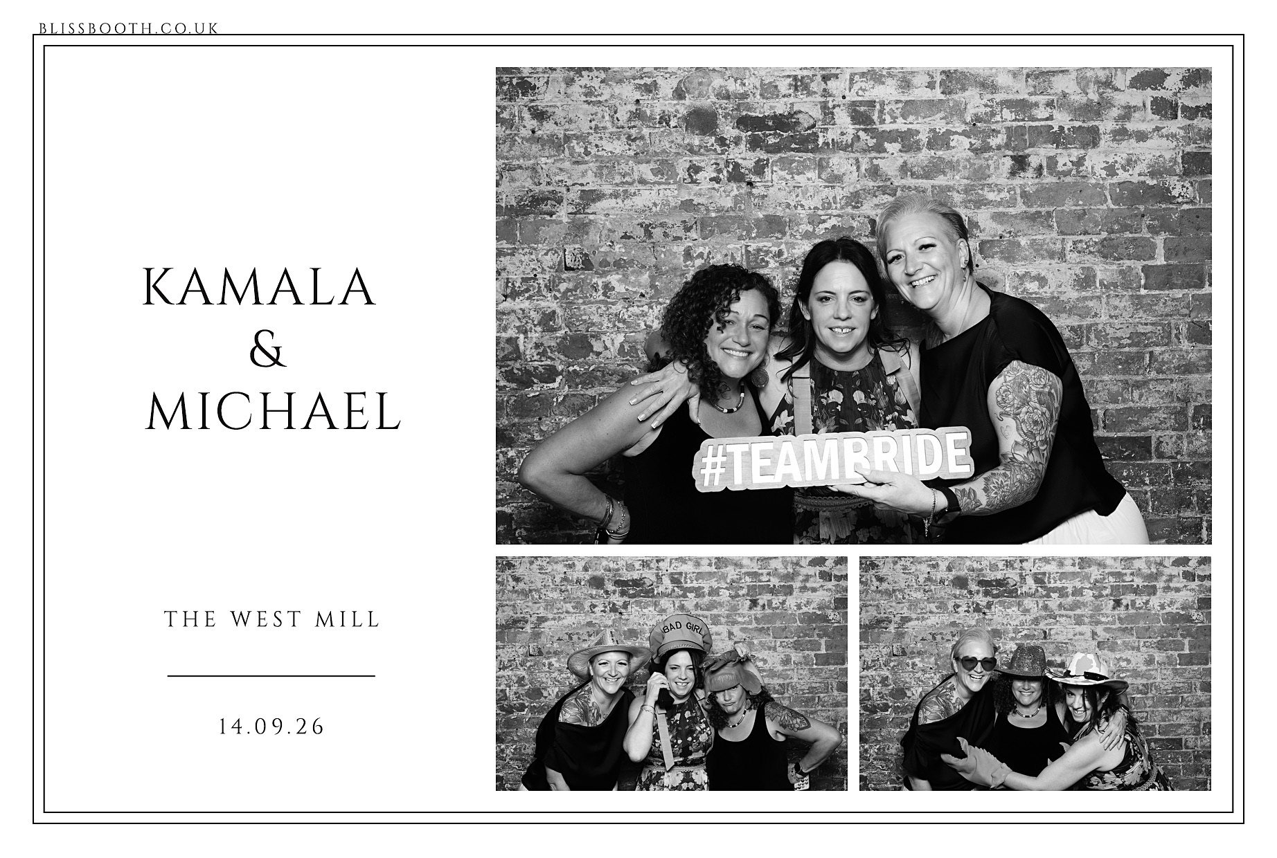Kamala & Michael | View more photos from the event at gallery.blissbooth.co.uk/u/BlissBooth/Kamala-Michael