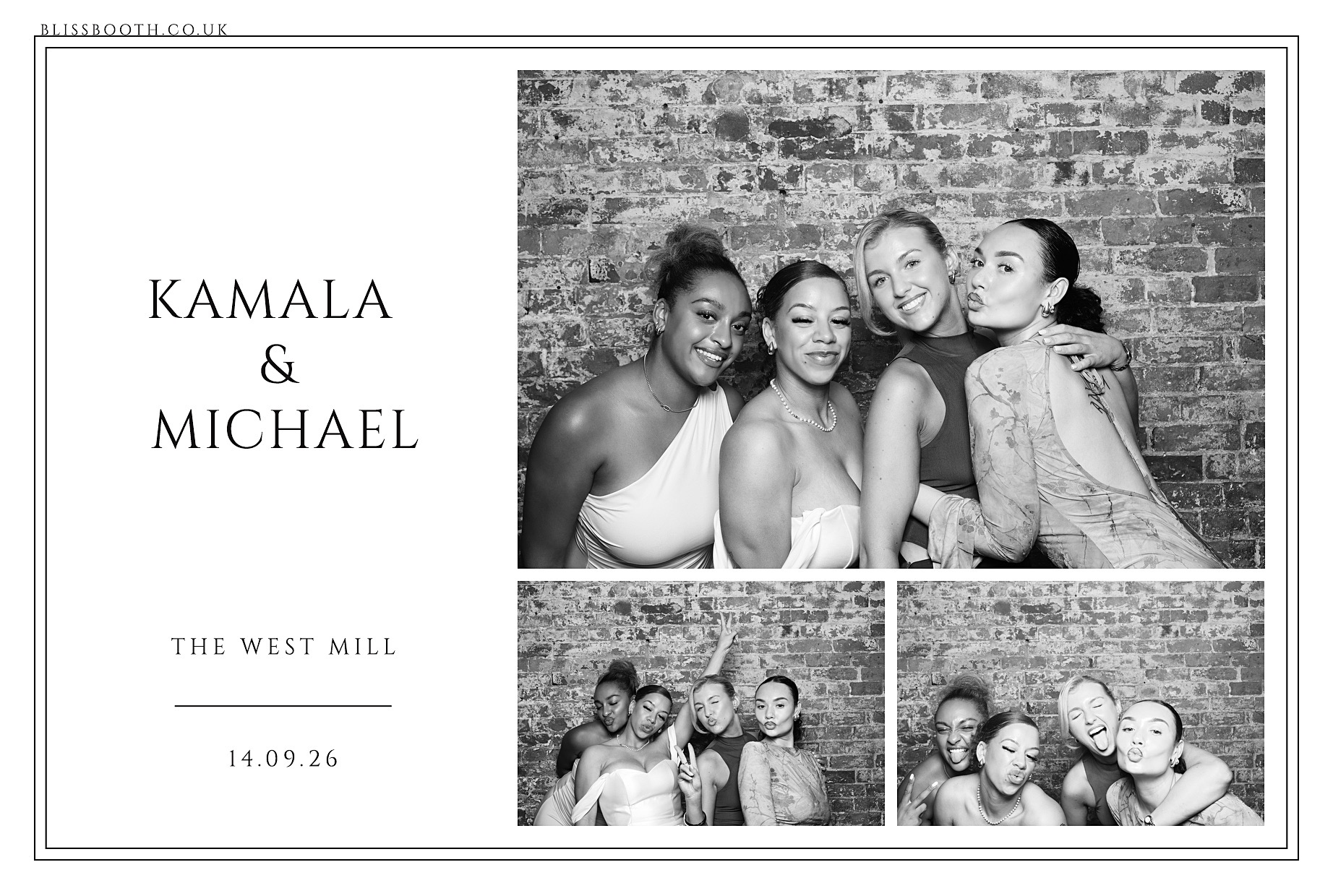 Kamala & Michael | View more photos from the event at gallery.blissbooth.co.uk/u/BlissBooth/Kamala-Michael