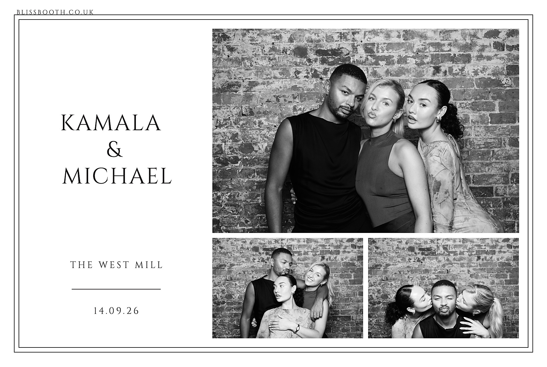 Kamala & Michael | View more photos from the event at gallery.blissbooth.co.uk/u/BlissBooth/Kamala-Michael