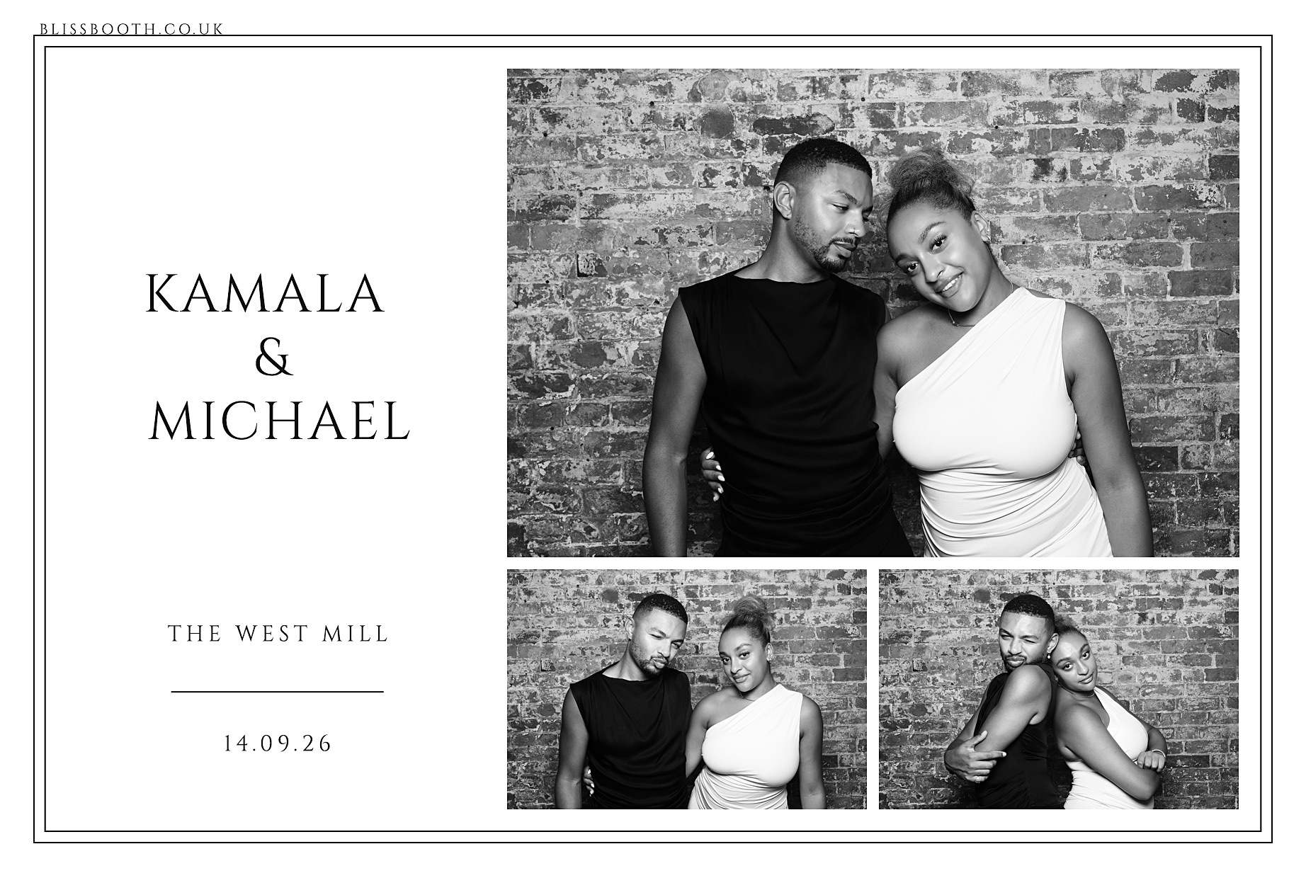 Kamala & Michael | View more photos from the event at gallery.blissbooth.co.uk/u/BlissBooth/Kamala-Michael