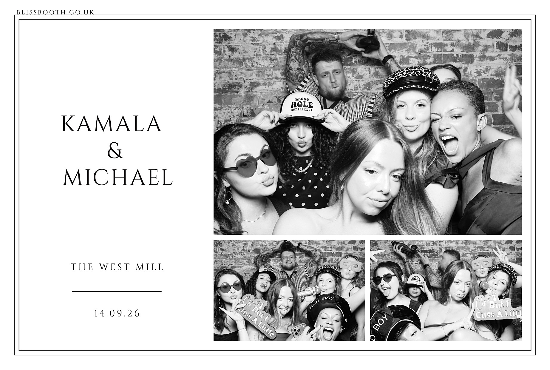 Kamala & Michael | View more photos from the event at gallery.blissbooth.co.uk/u/BlissBooth/Kamala-Michael
