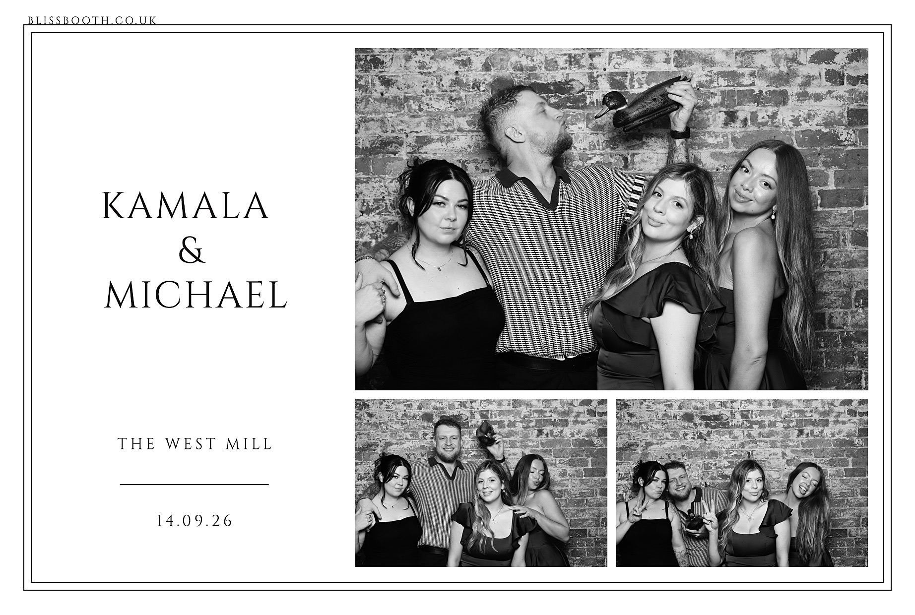 Kamala & Michael | View more photos from the event at gallery.blissbooth.co.uk/u/BlissBooth/Kamala-Michael