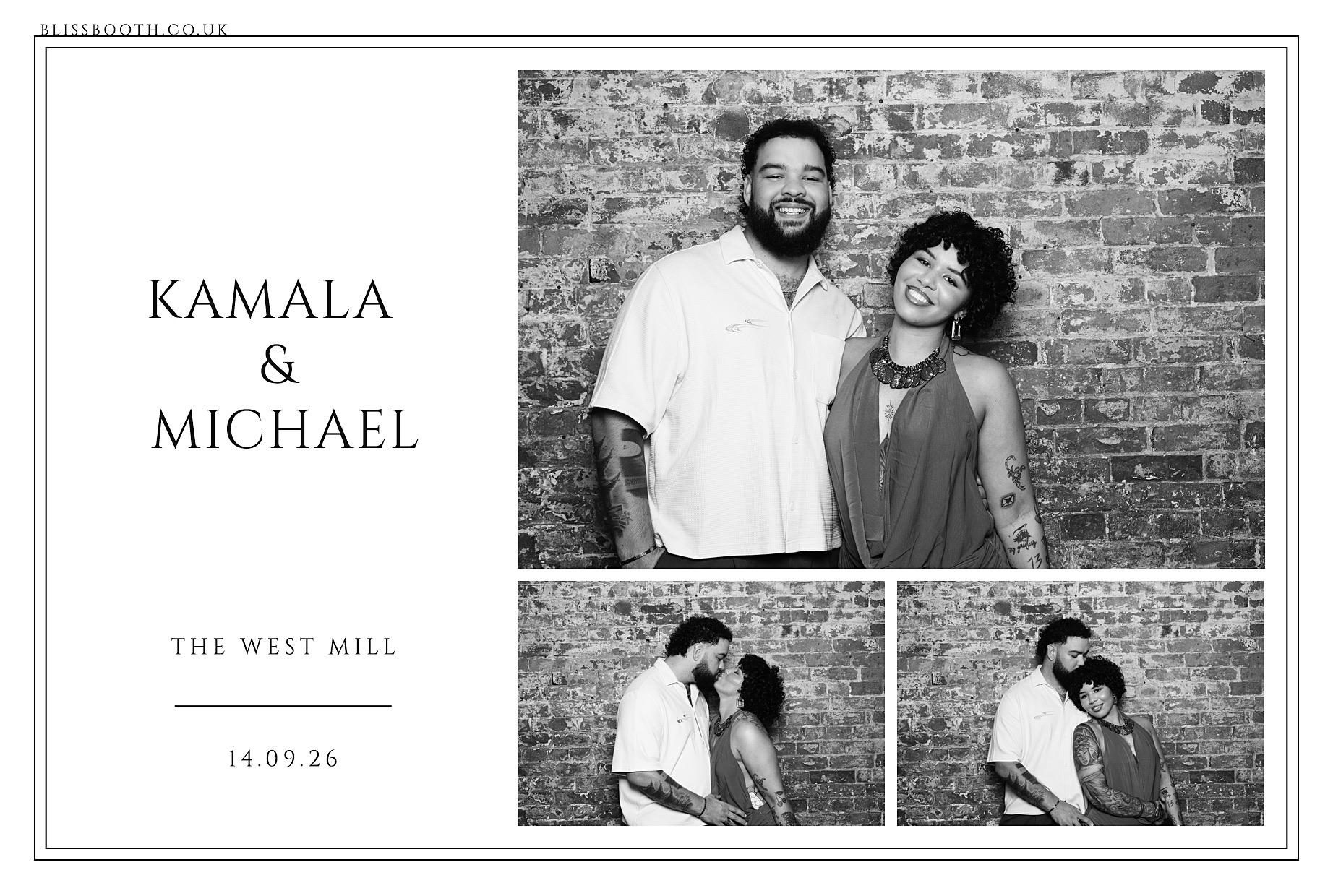 Kamala & Michael | View more photos from the event at gallery.blissbooth.co.uk/u/BlissBooth/Kamala-Michael