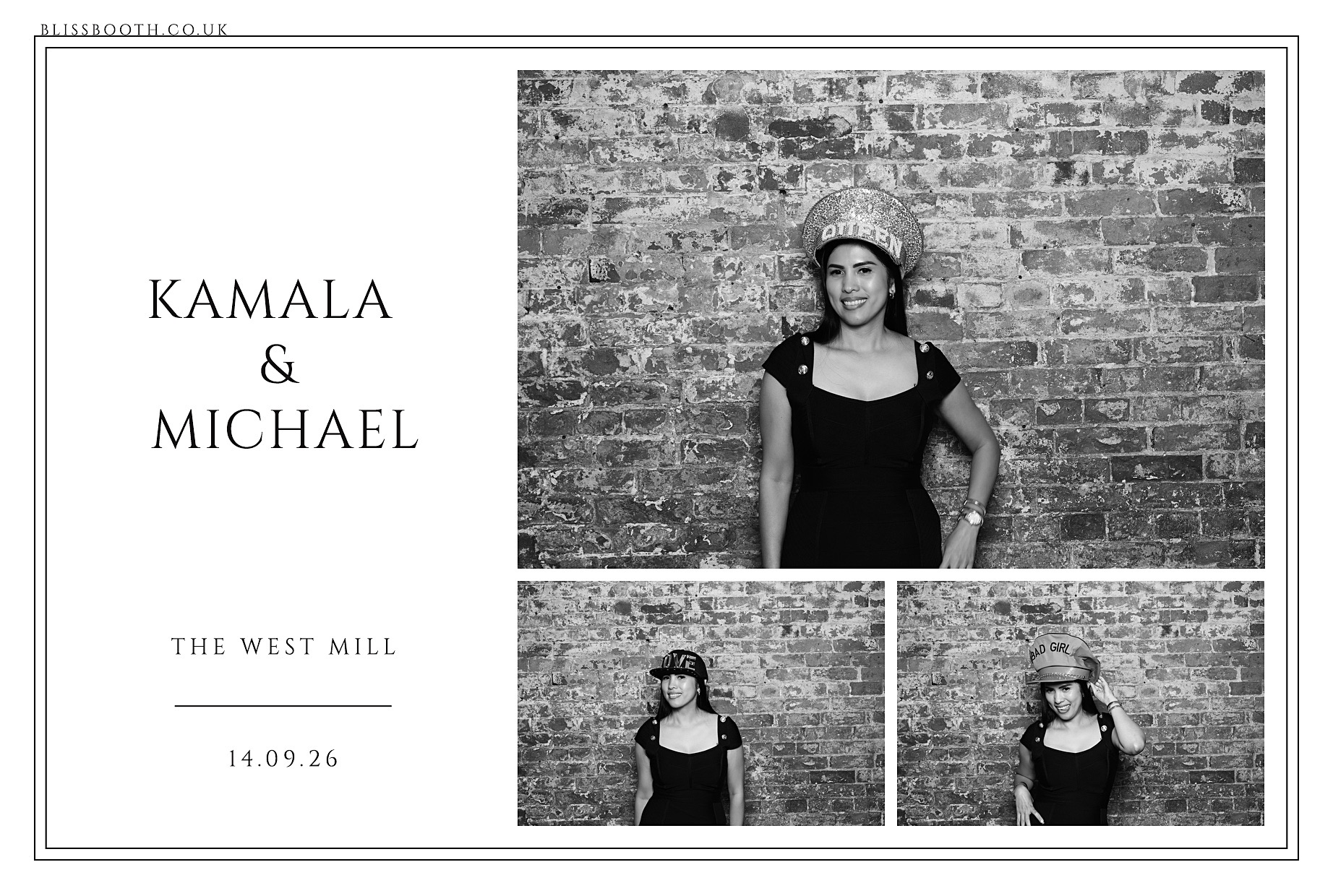 Kamala & Michael | View more photos from the event at gallery.blissbooth.co.uk/u/BlissBooth/Kamala-Michael