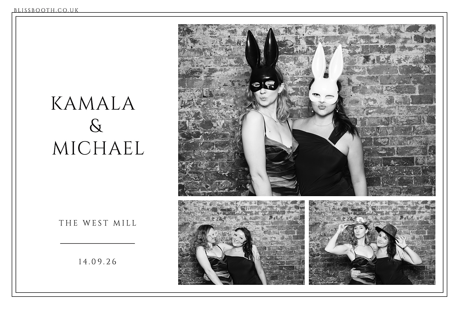 Kamala & Michael | View more photos from the event at gallery.blissbooth.co.uk/u/BlissBooth/Kamala-Michael