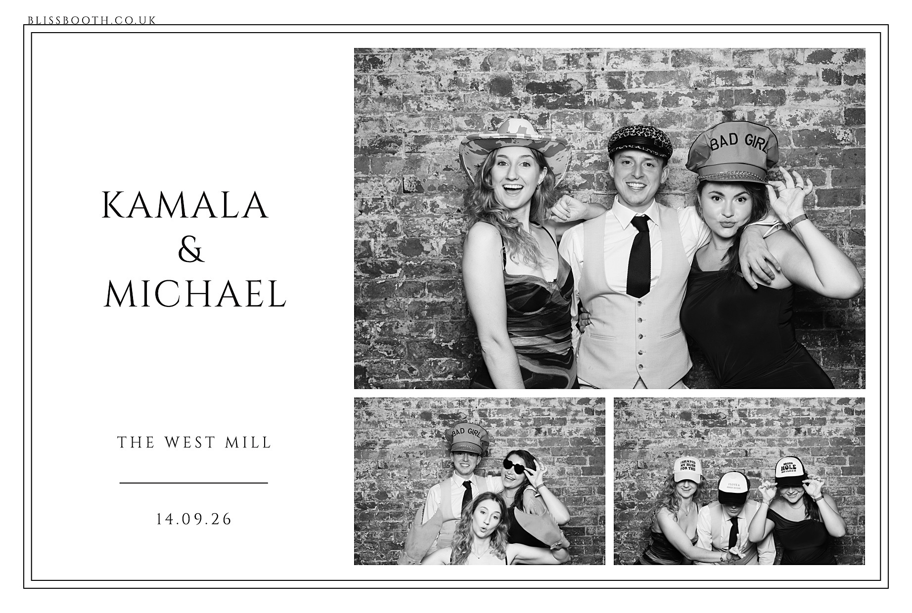 Kamala & Michael | View more photos from the event at gallery.blissbooth.co.uk/u/BlissBooth/Kamala-Michael