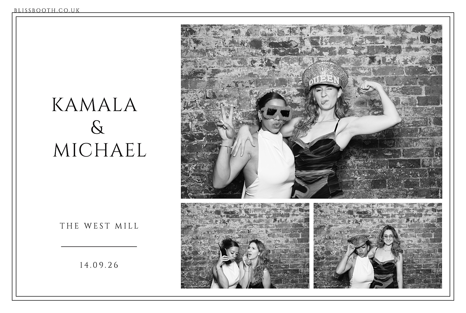 Kamala & Michael | View more photos from the event at gallery.blissbooth.co.uk/u/BlissBooth/Kamala-Michael